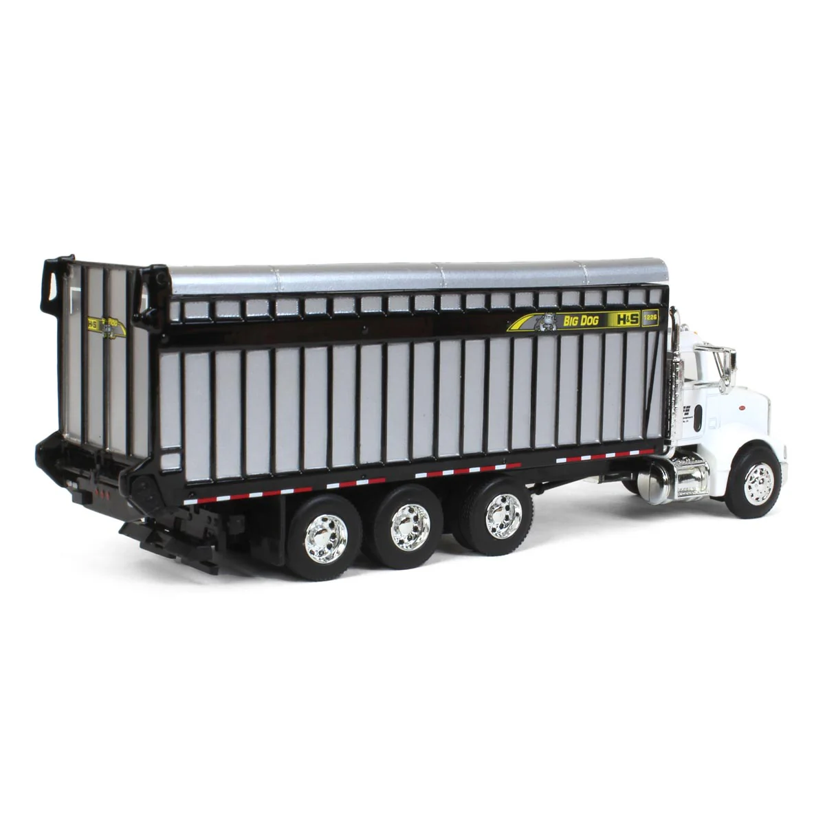1/64 White Peterbilt 385 with H&S Big Dog 1226 Forage Box, Exclusive HFE Edition - Image 3