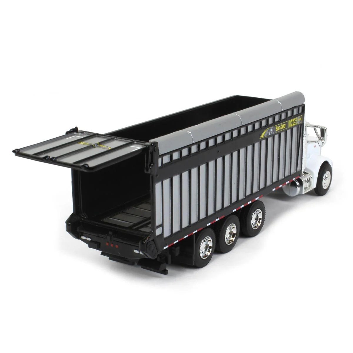 1/64 White Peterbilt 385 with H&S Big Dog 1226 Forage Box, Exclusive HFE Edition - Image 5