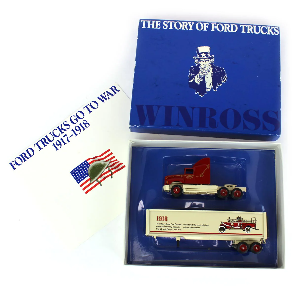 1/64 Winross The Story of Ford Trucks Semi #3, Ford Trucks Go to War 1917-1918