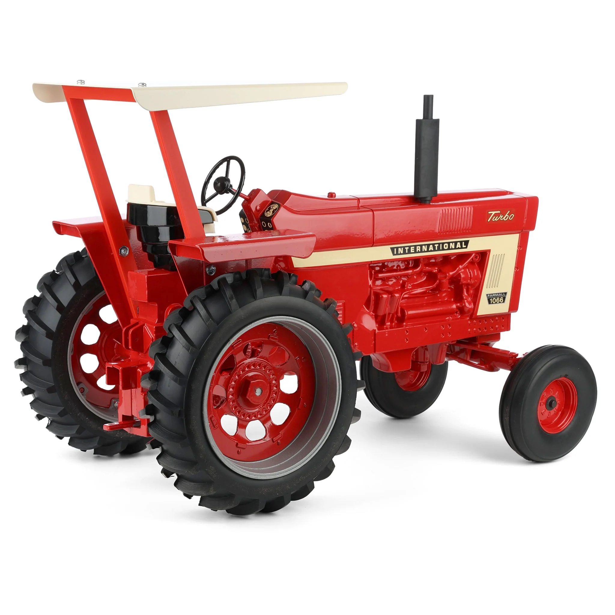 1/8 International 1066 Tractor with Wide Front, Rollbar & Canopy, Made in the USA by Scale Models - Image 3