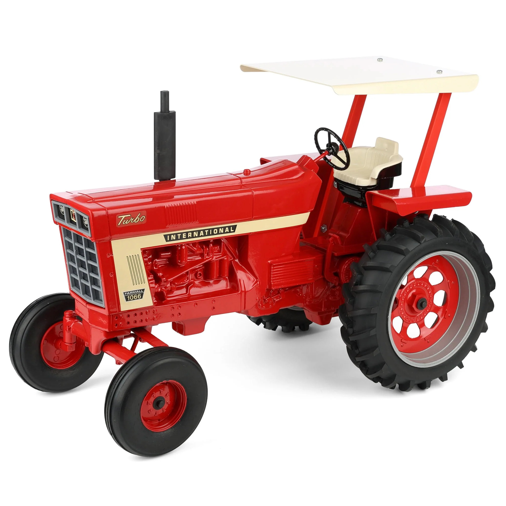 1/8 International 1066 Tractor with Wide Front, Rollbar & Canopy, Made in the USA by Scale Models - Image 5