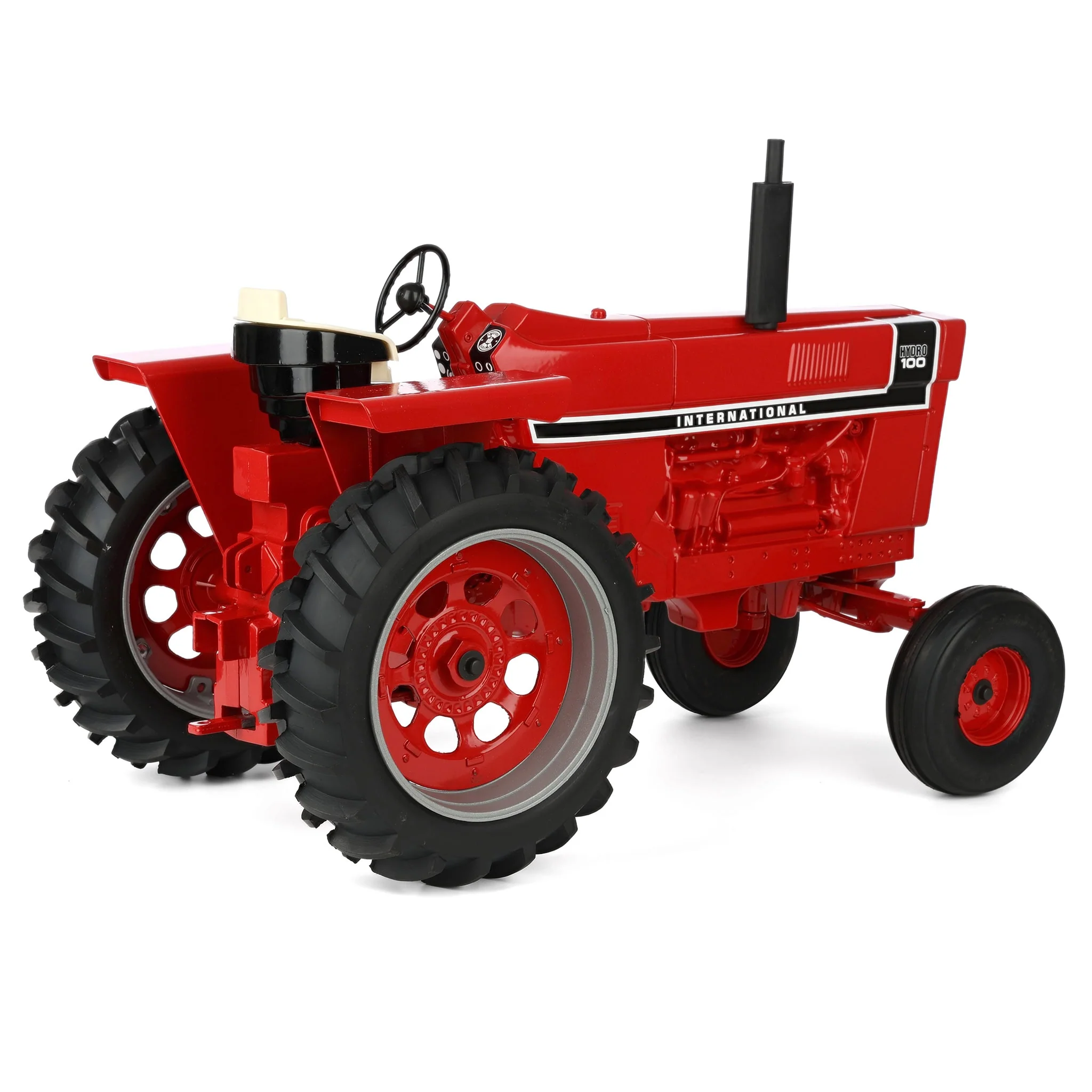 1/8 International Hydro 100 Tractor with Black Stripe, Wide Front & Rear Fenders, Made in the USA - Image 3