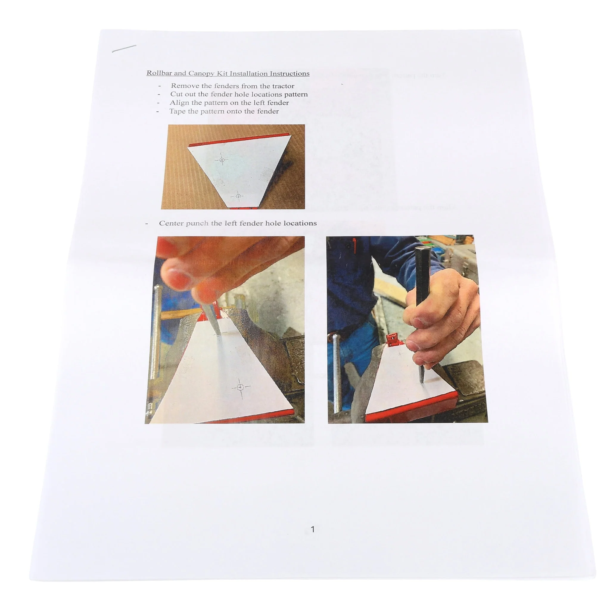 1/8 International Tractor Canopy Kit, Made in the USA - Image 3