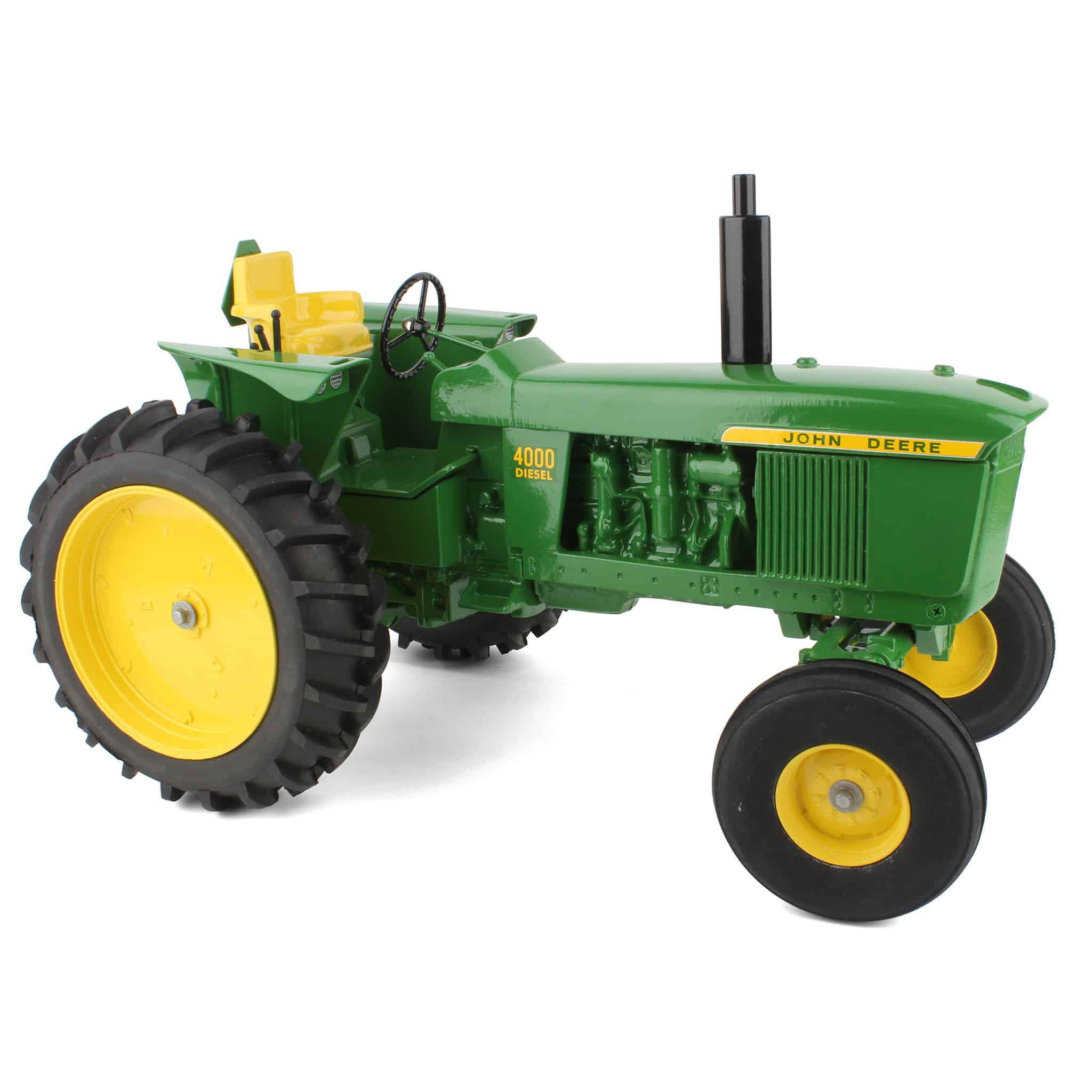 1/8 John Deere 4000 Diesel Wide Front Tractor by Scale Models - Image 3