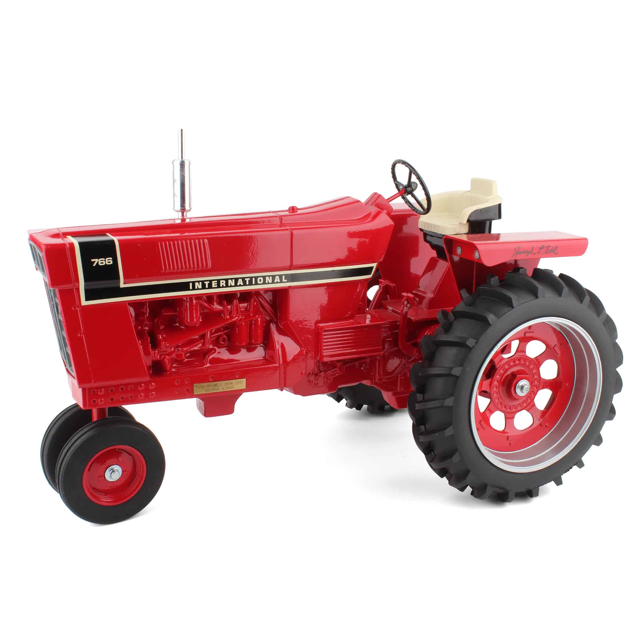 1/8 Special Edition International 766 NF Tractor with Muffler, 2007 Farm Progress Show, by Scale Models
