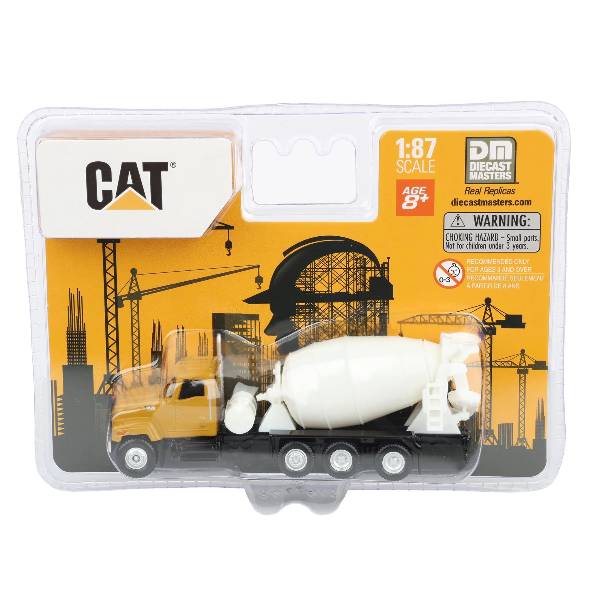 1/87 CAT CT681 Concrete Mixer Truck by Diecast Masters - Image 5