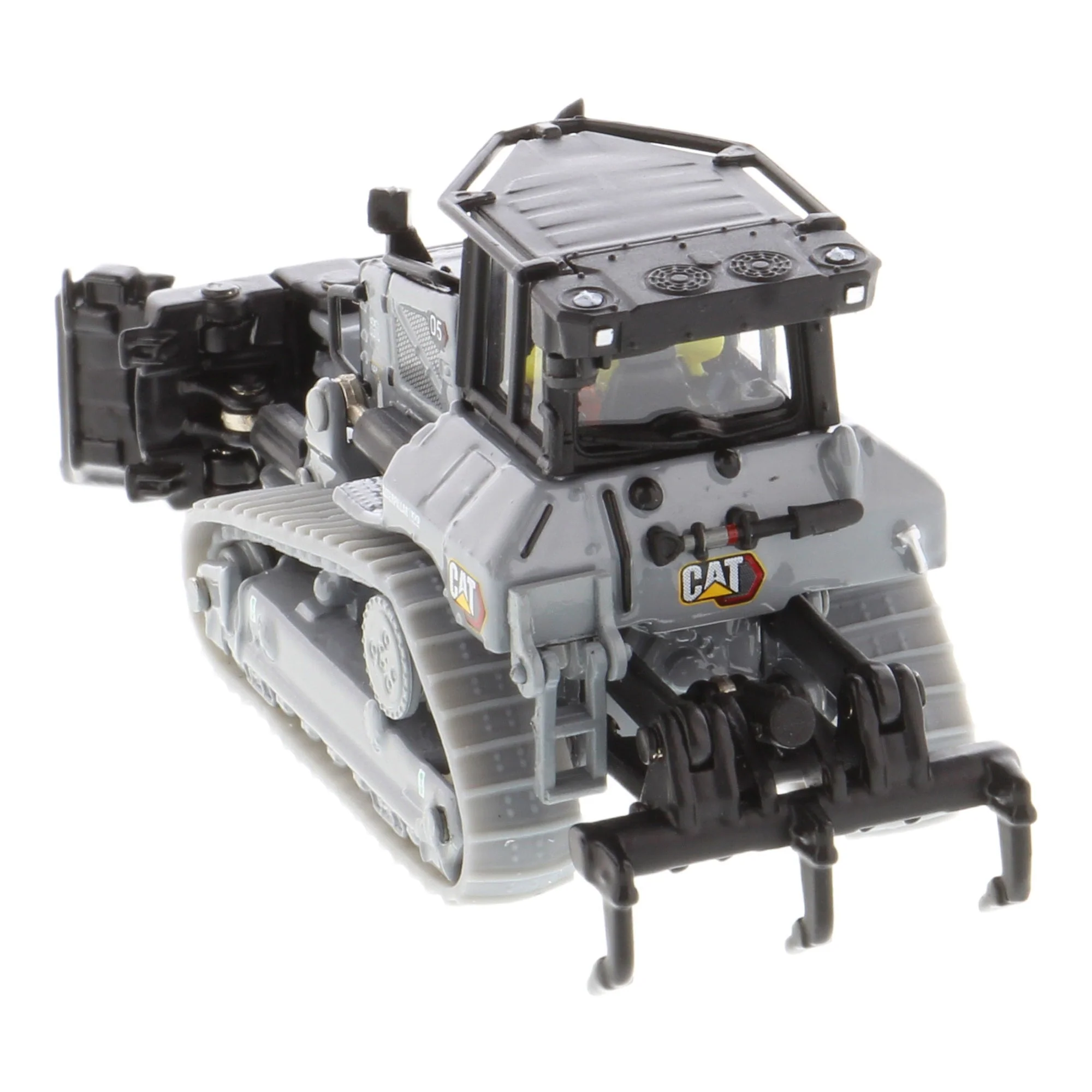 1/87 CAT D5 Dozer, Caterpillar Centennial Gray, Diecast Masters High Line Series - Image 3