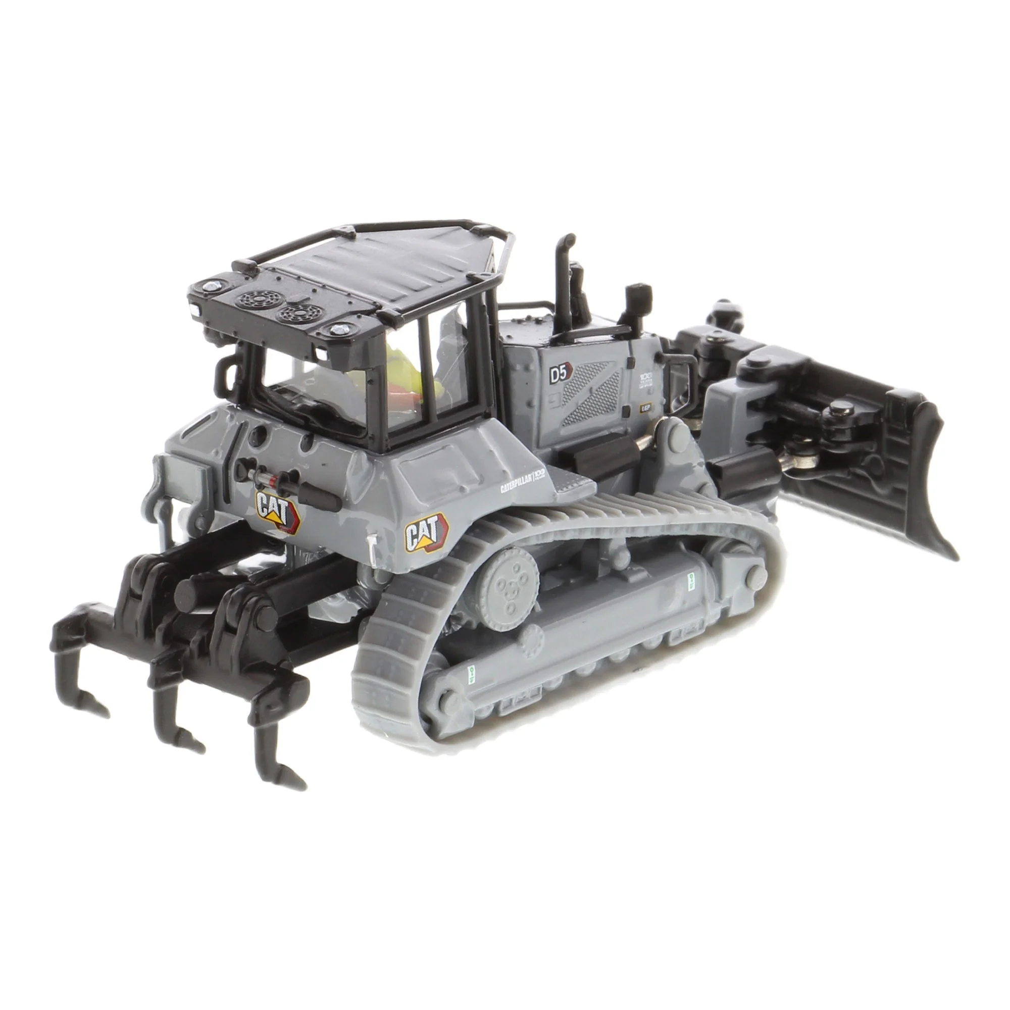 1/87 CAT D5 Dozer, Caterpillar Centennial Gray, Diecast Masters High Line Series - Image 4