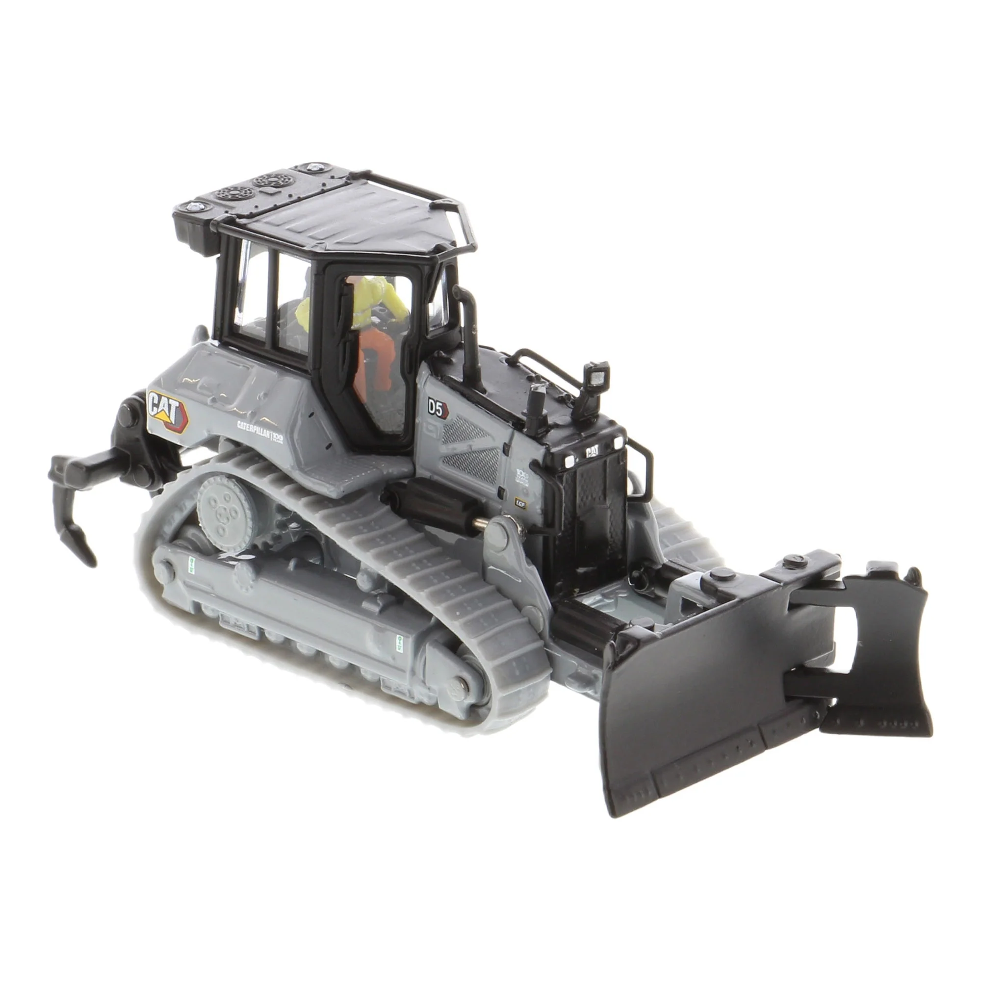 1/87 CAT D5 Dozer, Caterpillar Centennial Gray, Diecast Masters High Line Series - Image 6