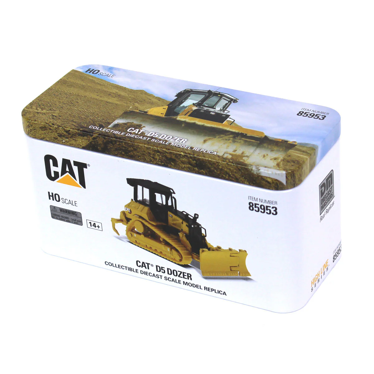 1/87 CAT D5 Dozer with Fine Grading Undercarriage and Foldable Blade - Image 8