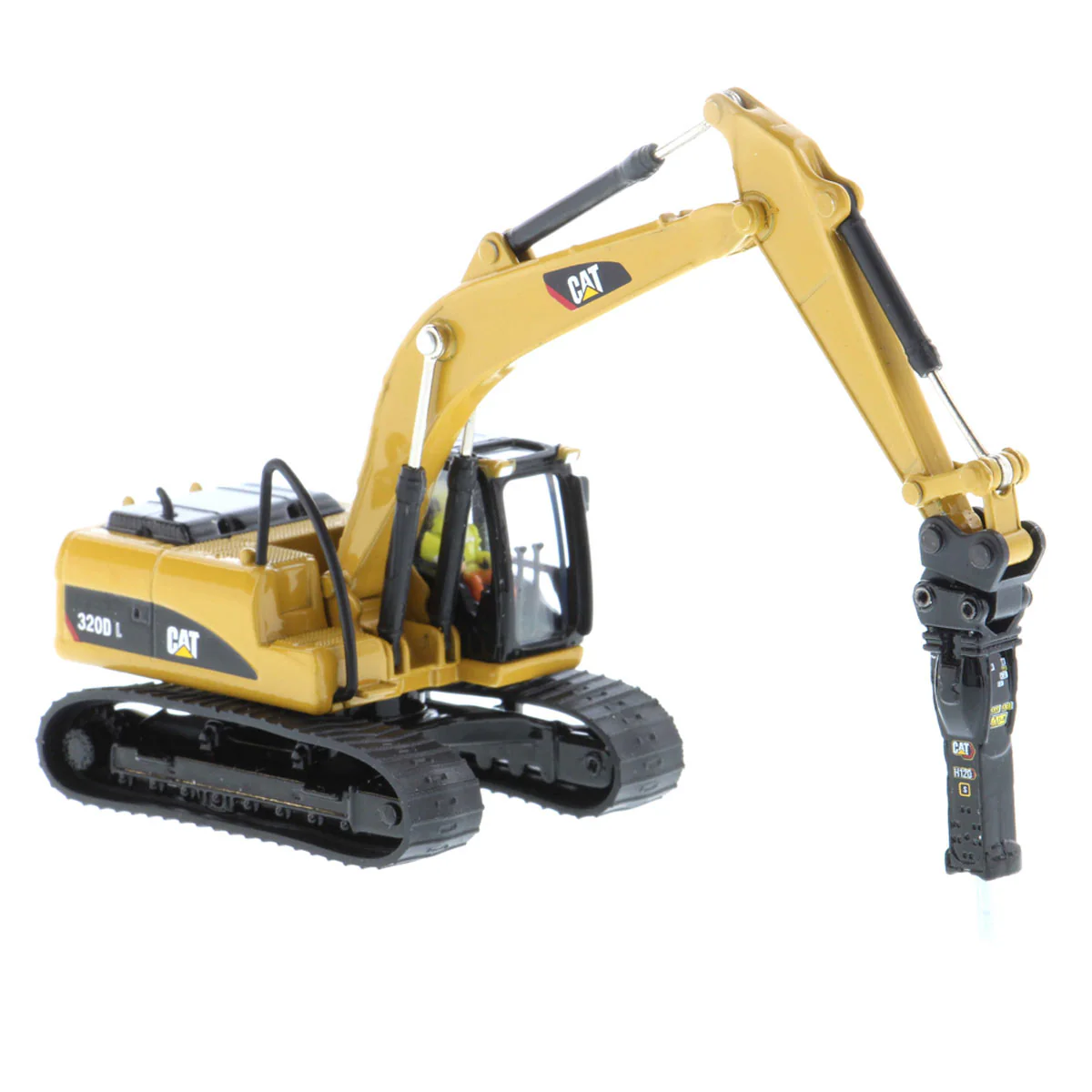 1/87 Caterpillar 320D L Hydraulic Excavator with 4 Work Tools - Image 3