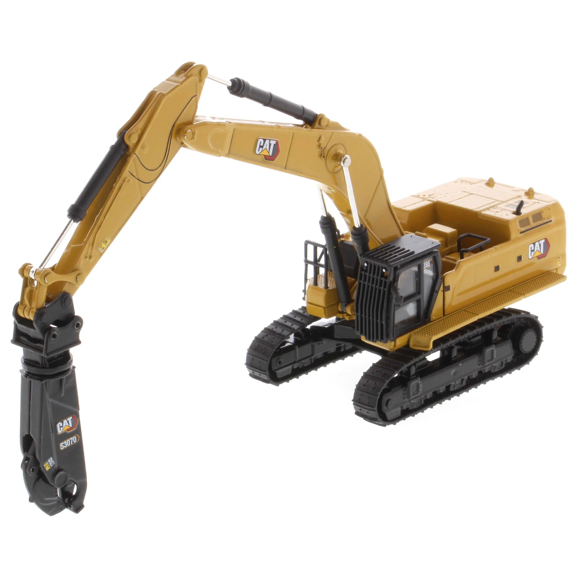 1/87 Caterpillar 395 Next Generation Hydraulic Excavator with Hammer & Shear - Image 3