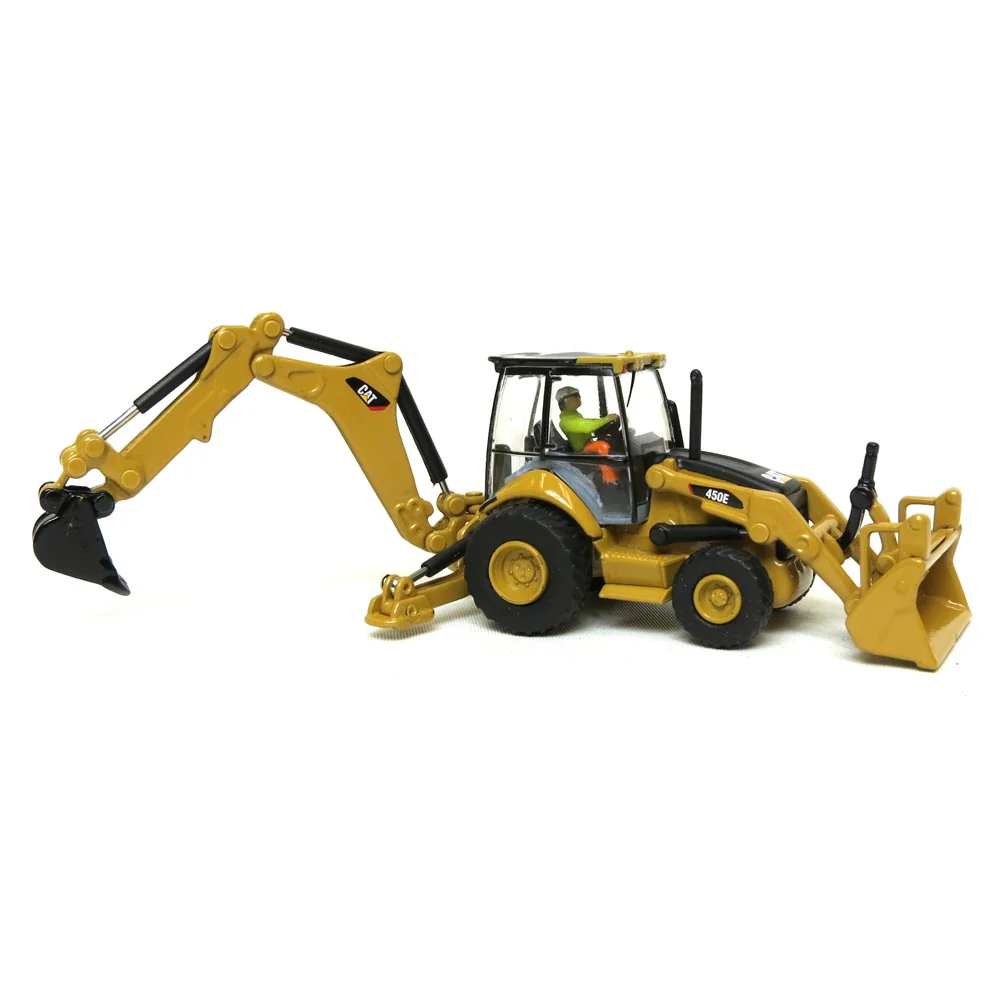 1/87 Caterpillar 450E Backhoe Loader, Diecast Masters High Line Series - Image 2
