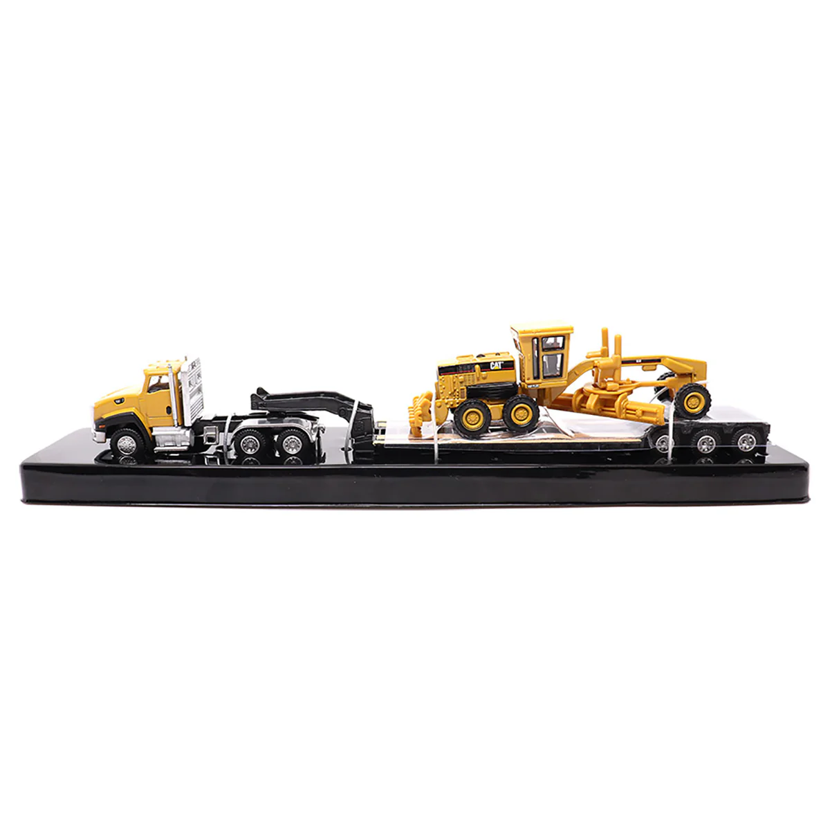 1/87 Caterpillar CT660 Day Cab with Lowboy Trailer & 163H Motor Grader by Diecast Masters - Image 8