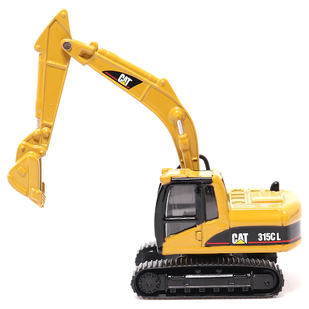 1/87 Caterpillar CT660 Day Cab Semi Truck with Lowboy Trailer & 315C L Hydraulic Excavator by Diecast Masters - Image 5
