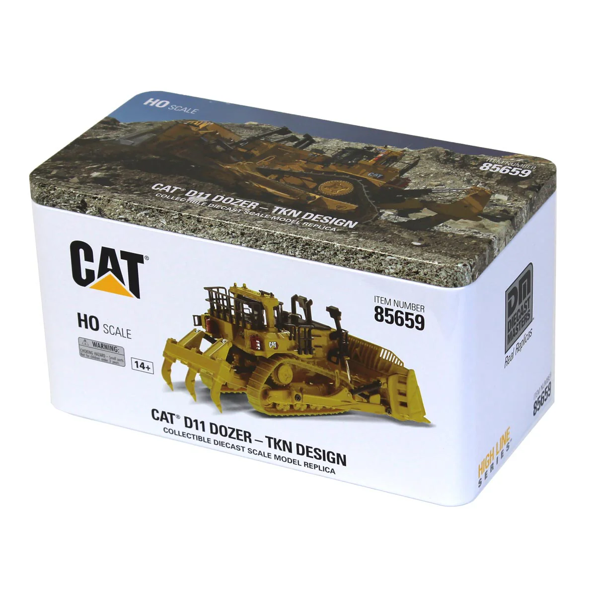 1/87 Caterpillar D11 Track-Type Tractor, Diecast Masters High Line Series - Image 6