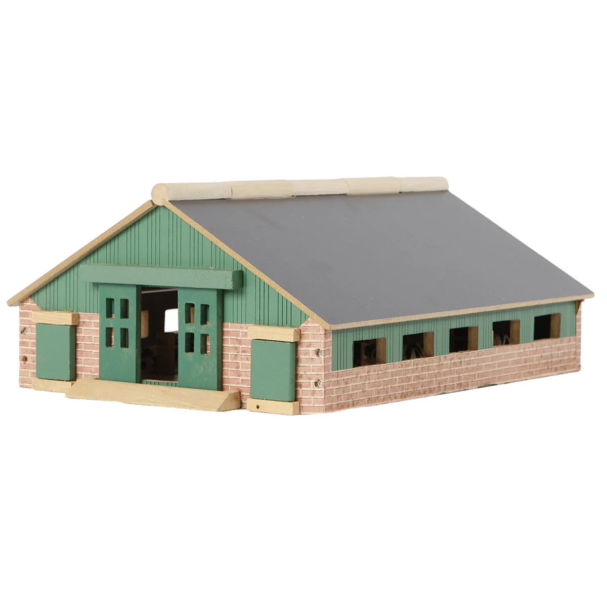1/87 Deluxe Cattle Barn with Drive Thru Bay