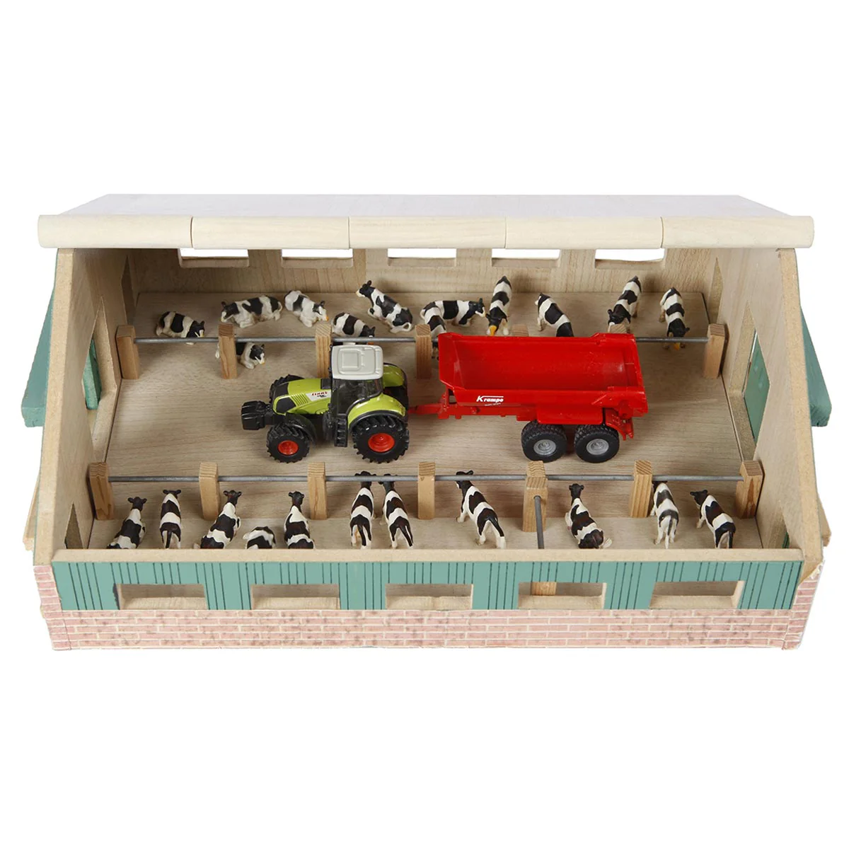1/87 Deluxe Cattle Barn with Drive Thru Bay - Image 4