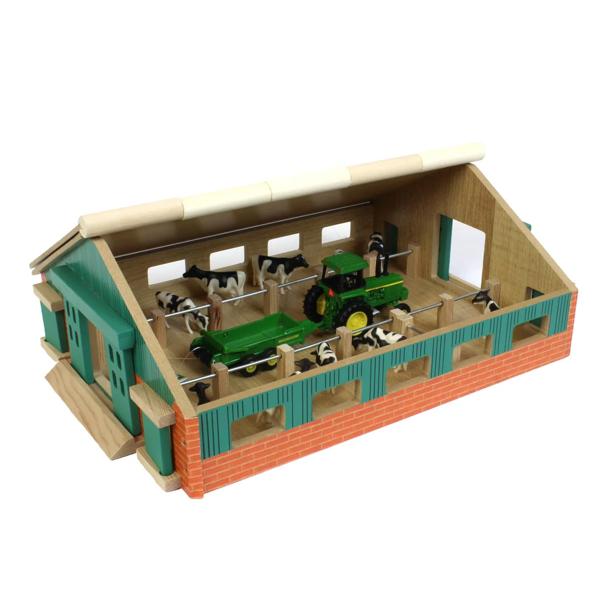 1/87 Deluxe Cattle Barn with Drive Thru Bay - Image 6