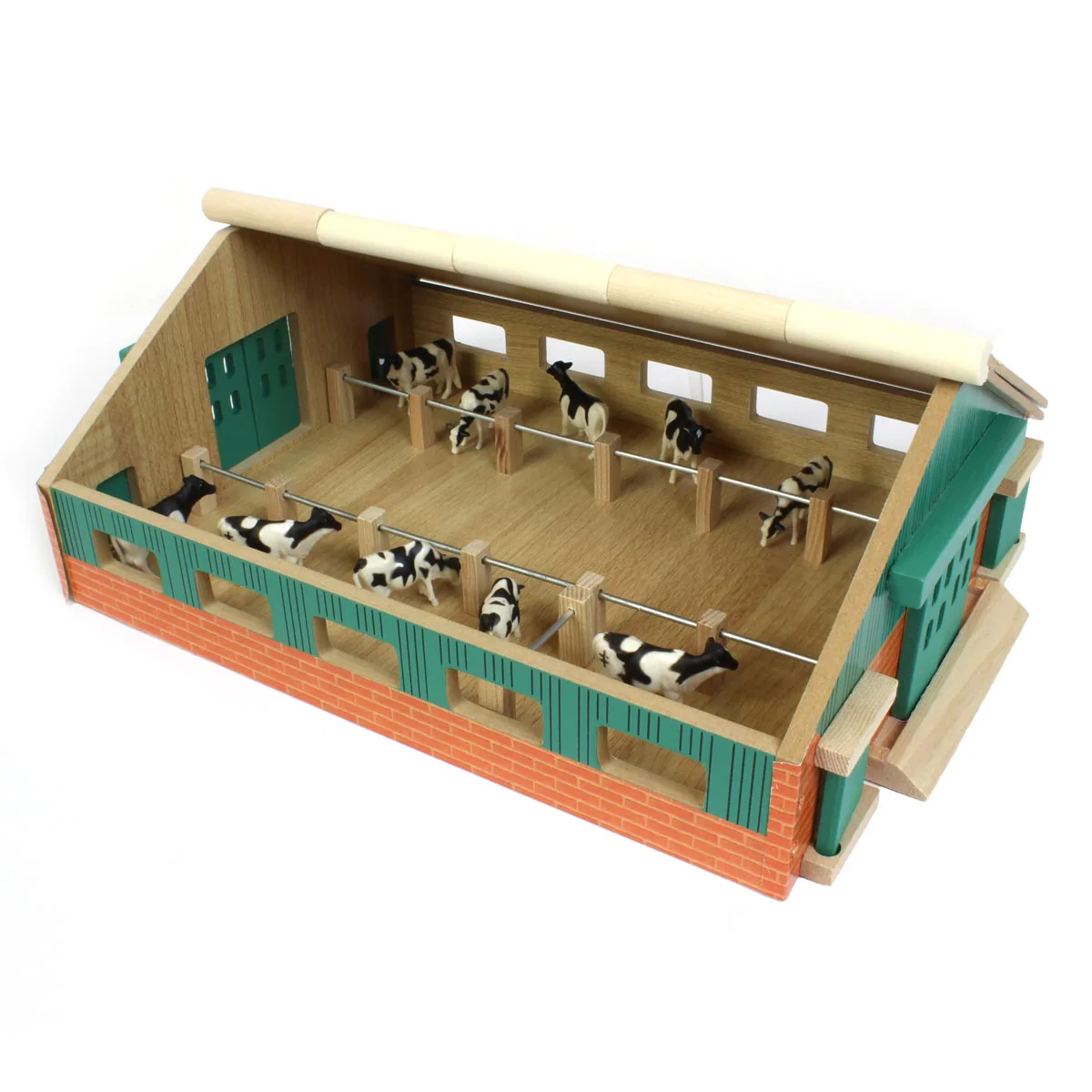 1/87 Deluxe Cattle Barn with Drive Thru Bay - Image 7