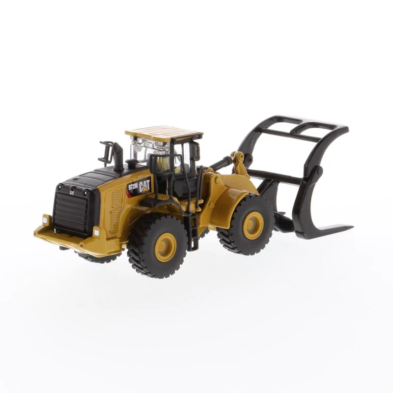 1/87 Caterpillar 972M Wheel Loader with Log Fork by Diecast Masters - Image 2