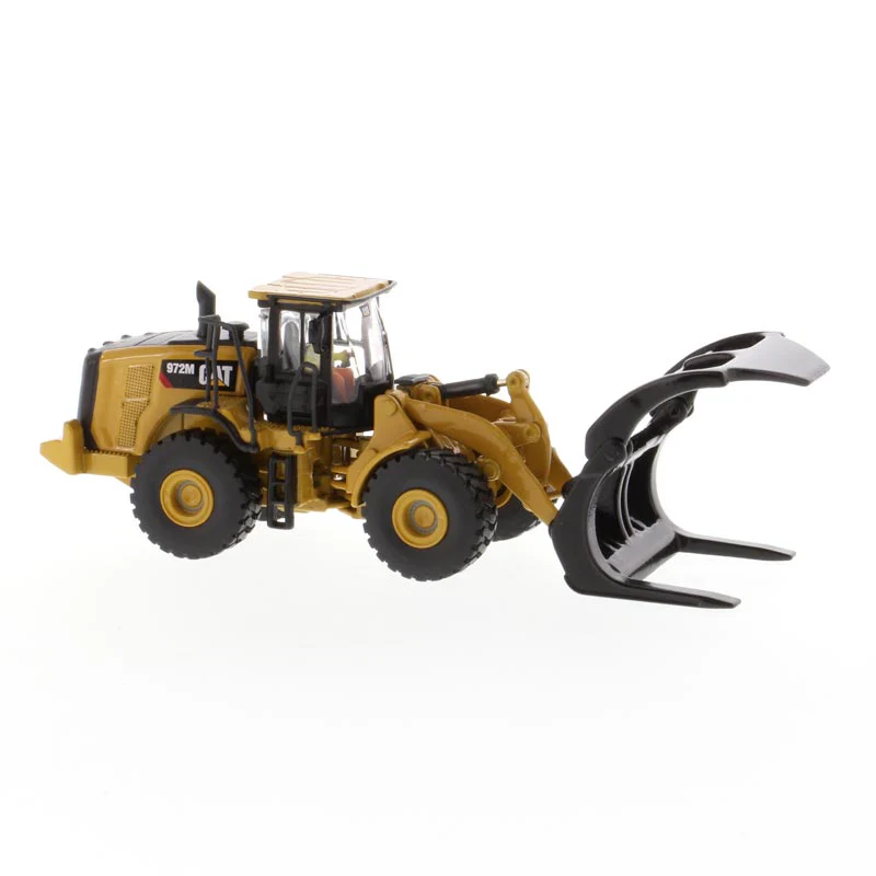 1/87 Caterpillar 972M Wheel Loader with Log Fork by Diecast Masters - Image 3