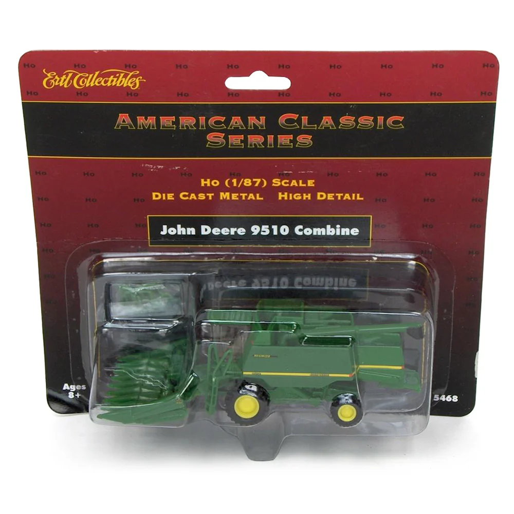 1/87 John Deere 9510 Combine with Corn Head by ERTL