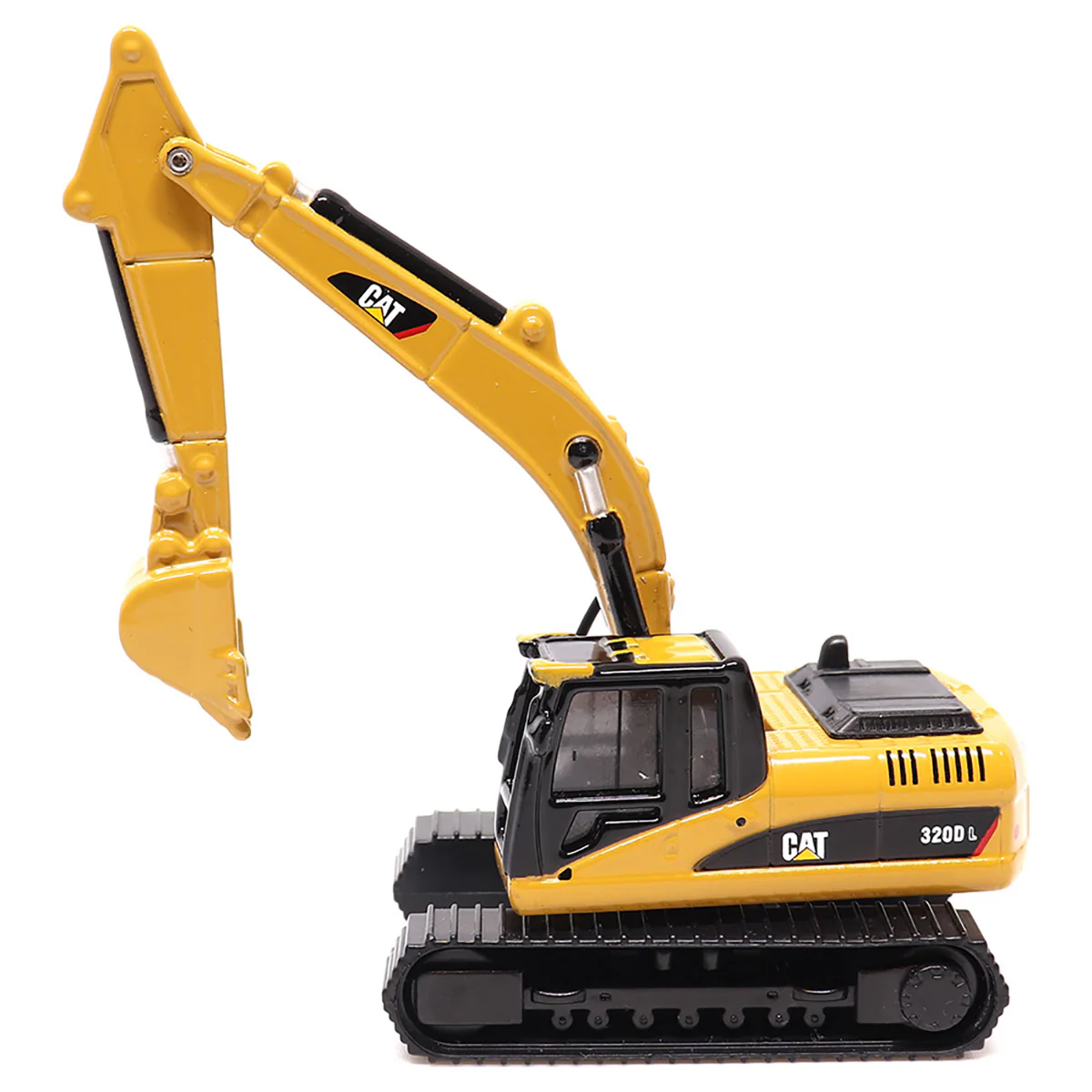 1/87 Kenworth T880s SBFS Tandem Tractor with Lowboy Trailer & Caterpillar 320D L Hydraulic Excavator by Diecast Masters - Image 6