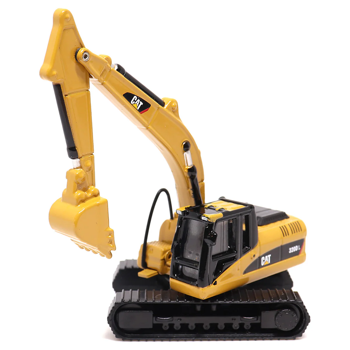 1/87 Kenworth T880s SBFS Tandem Tractor with Lowboy Trailer & Caterpillar 320D L Hydraulic Excavator by Diecast Masters - Image 7