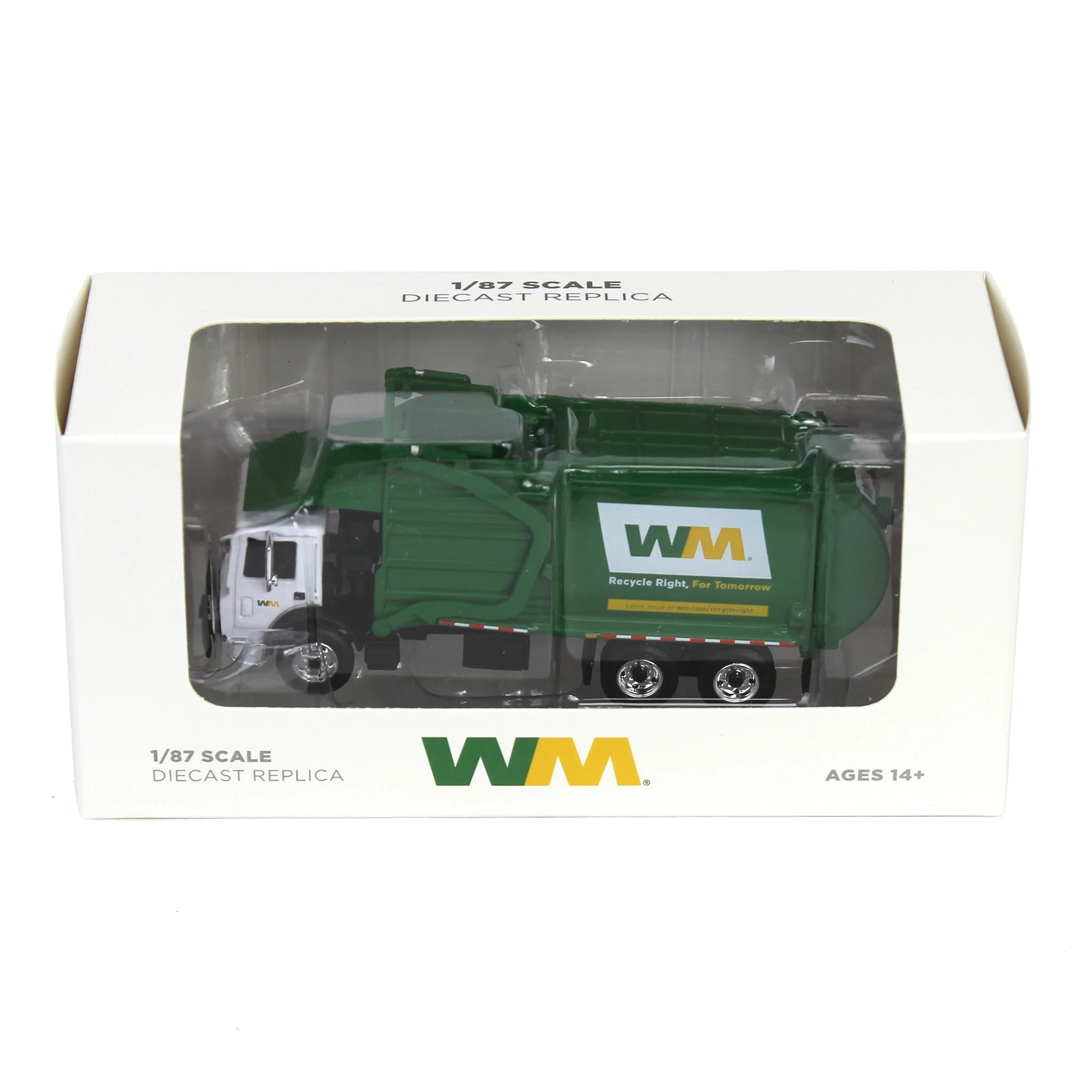 1/87 Mack TerraPro Waste Management Refuse Truck with Front Loader - Image 5