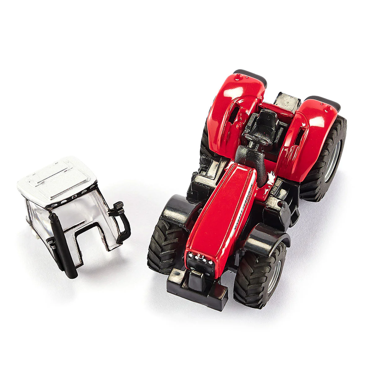 1/87 Massey Ferguson 8480 Tractor with Krampe Dump Trailer by SIKU - Image 5