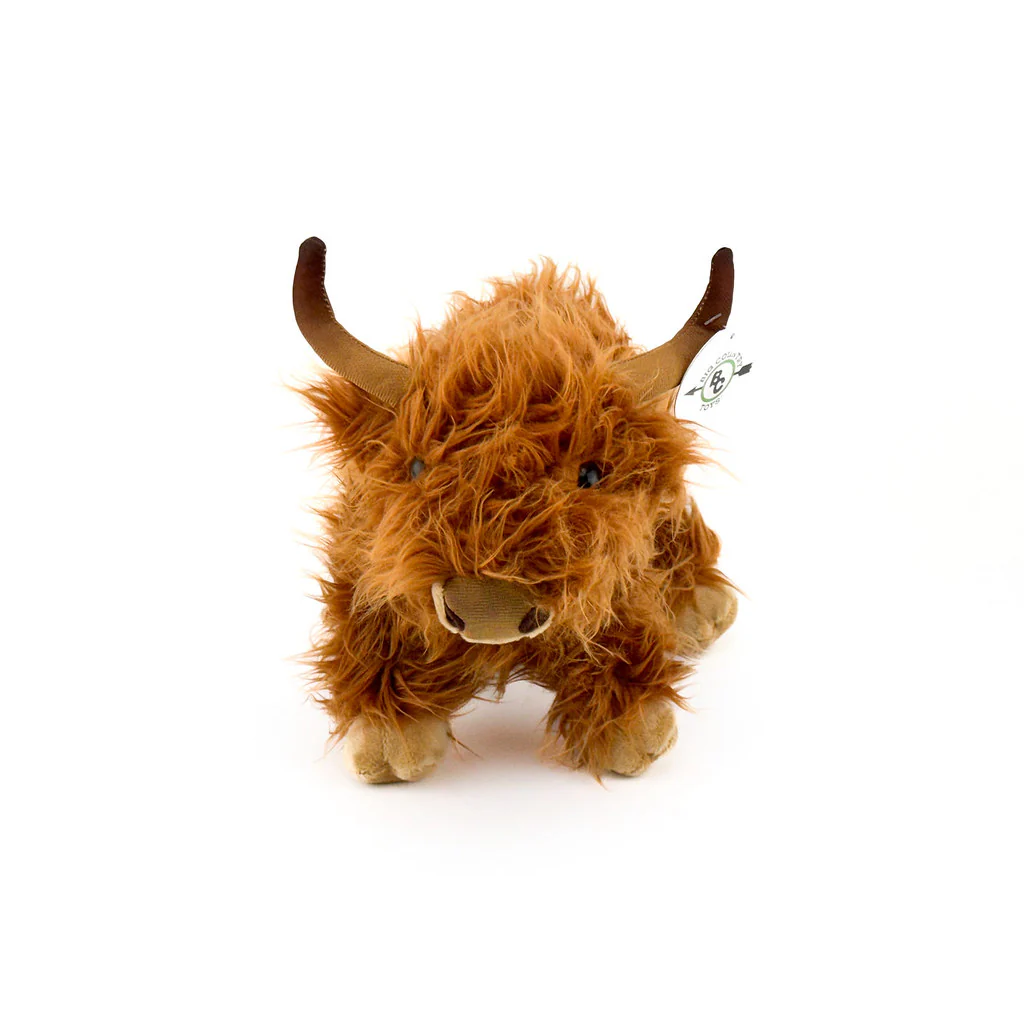 13" Highland Plush Cow by Big Country - Image 2