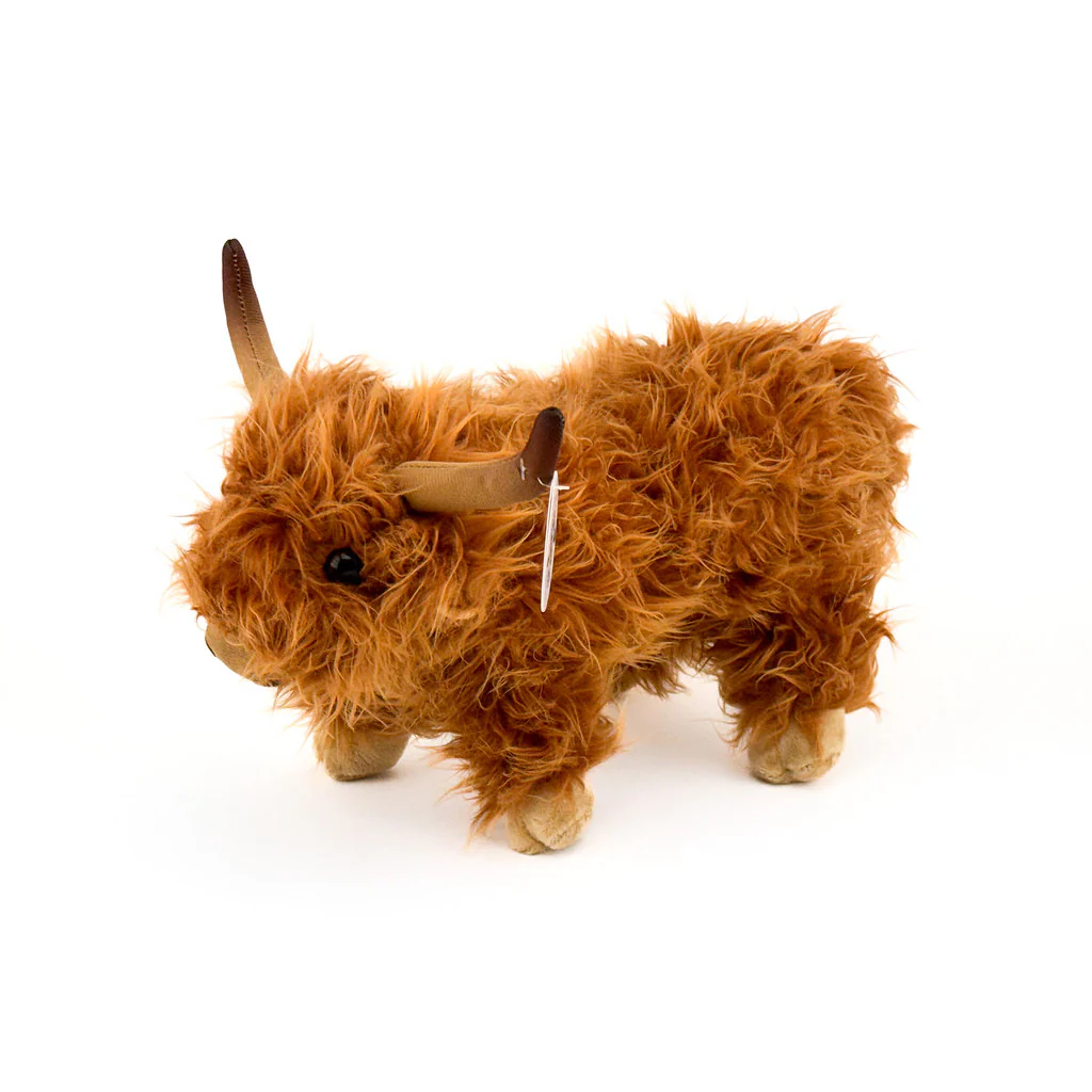 13" Highland Plush Cow by Big Country - Image 3