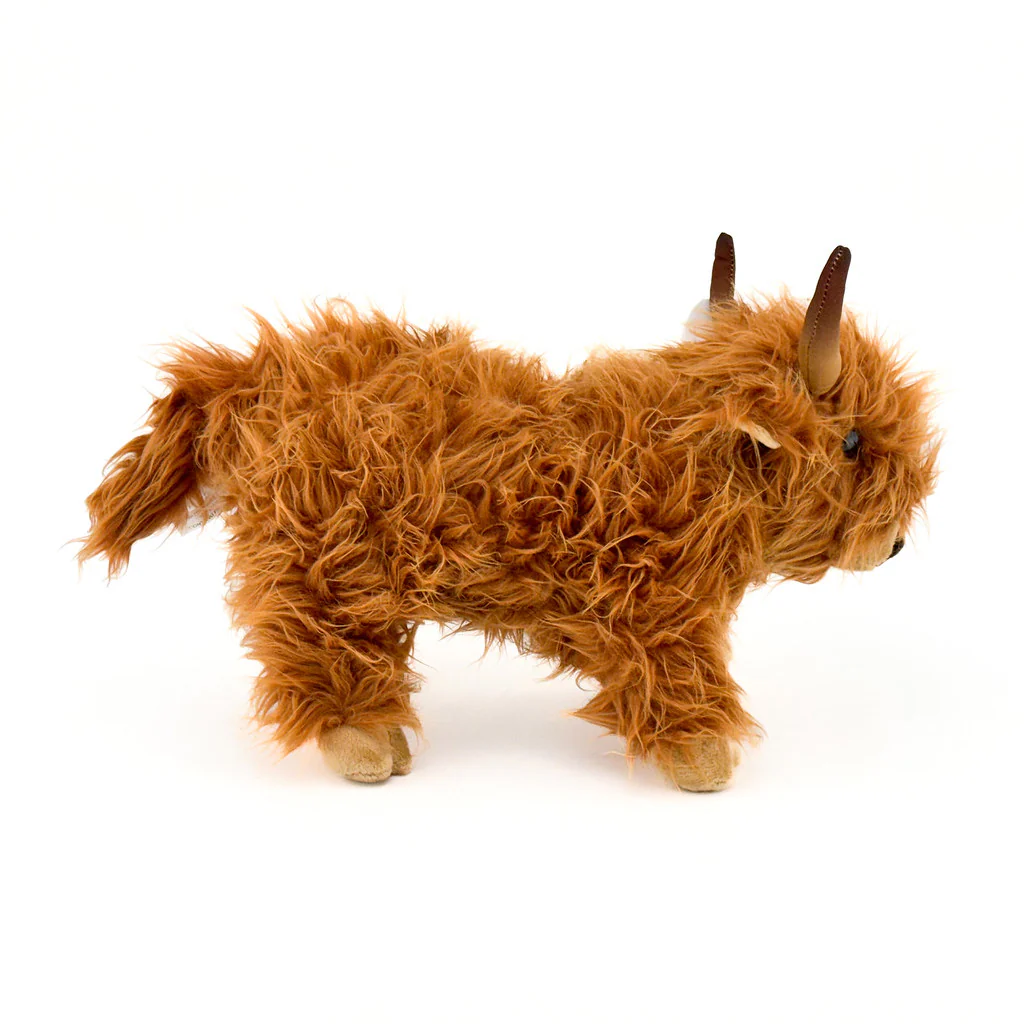 13" Highland Plush Cow by Big Country - Image 6