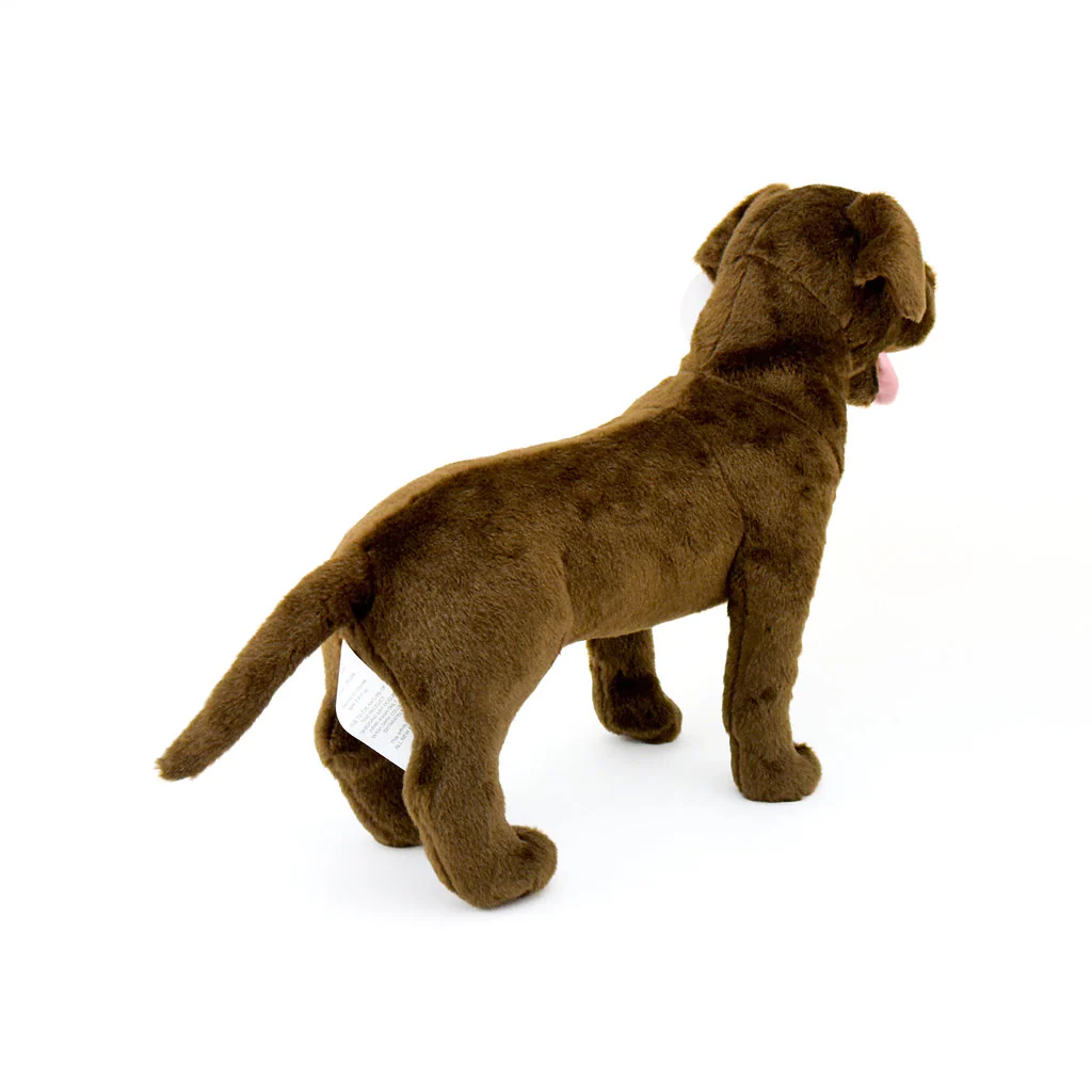 14" Chocolate Lab Plush Dog by Big Country - Image 4