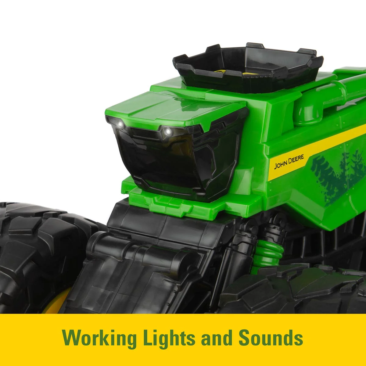 18" John Deere Monster Treads Super Scale Combine - Image 2