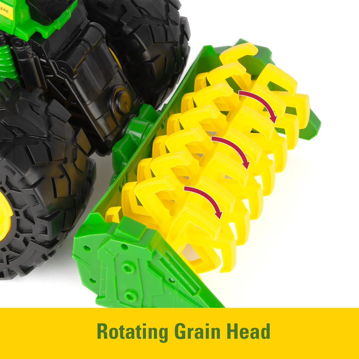 18" John Deere Monster Treads Super Scale Combine - Image 3