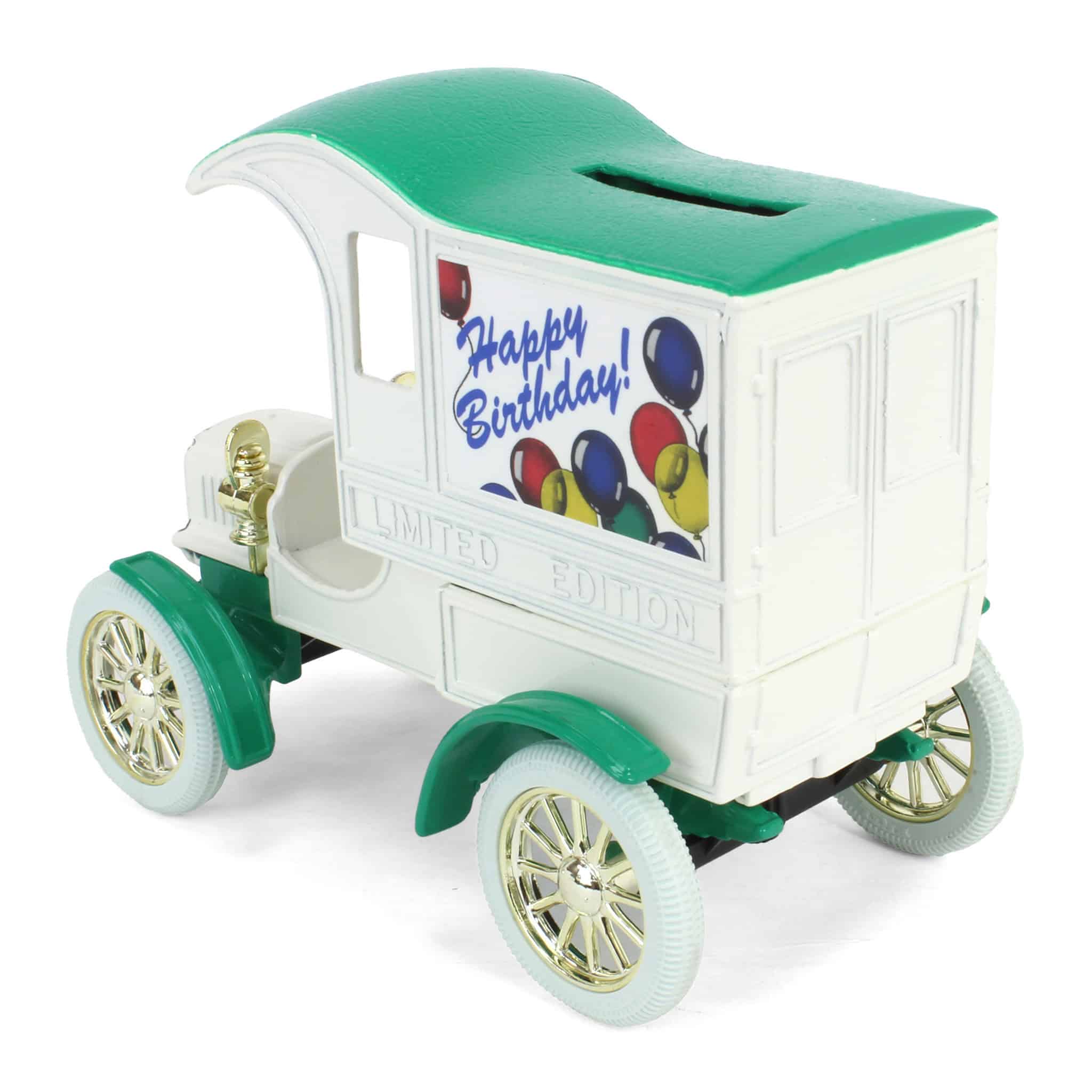 1905 Ford First Delivery Truck Happy Birthday Gift Bank - Image 4