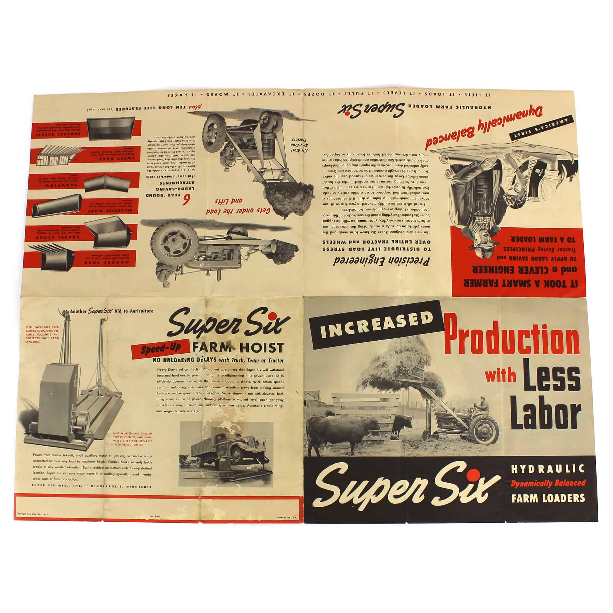 1947 Super Six Advertizing Brochure - Image 2