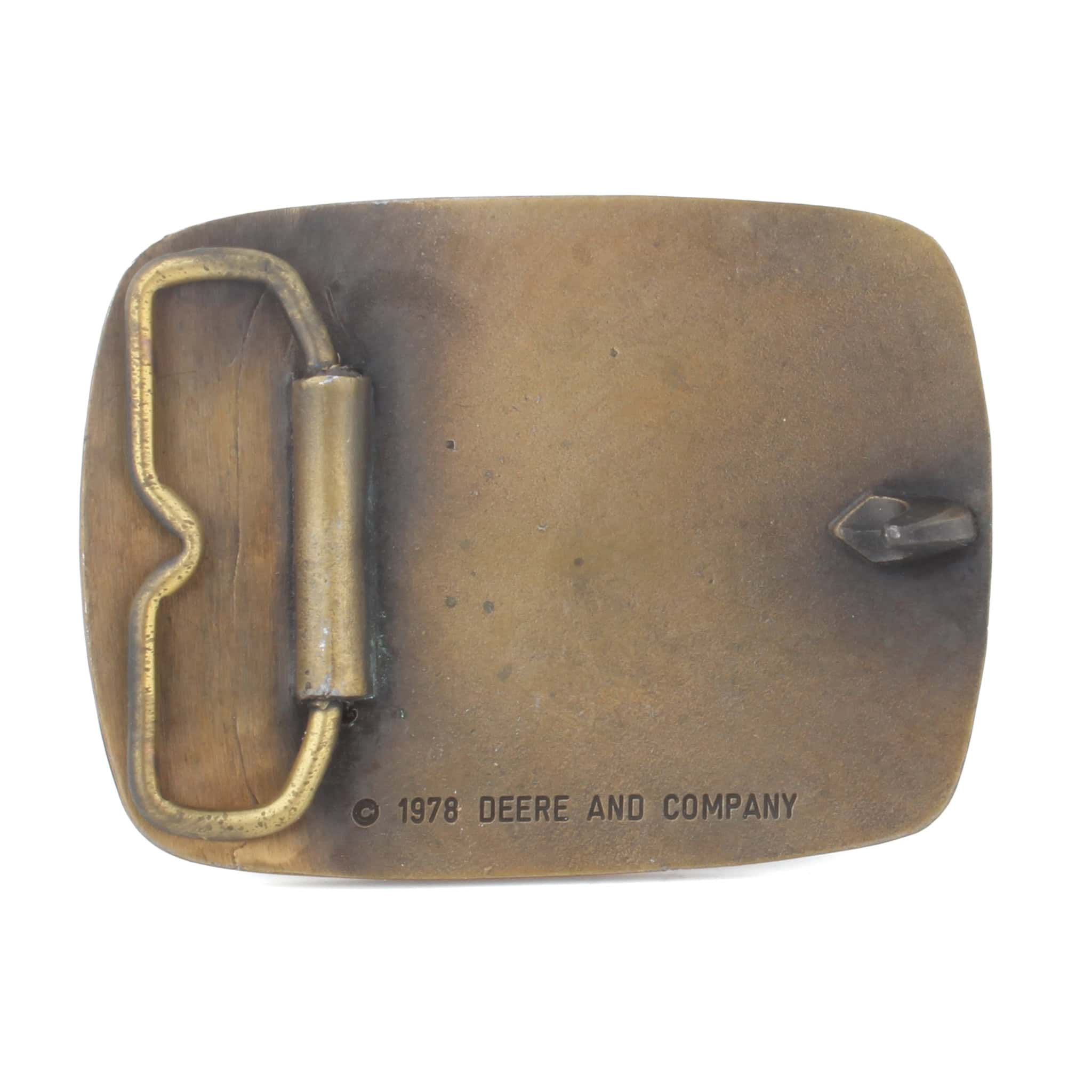 1978 John Deere Cotton Picker Belt Buckle - Image 2