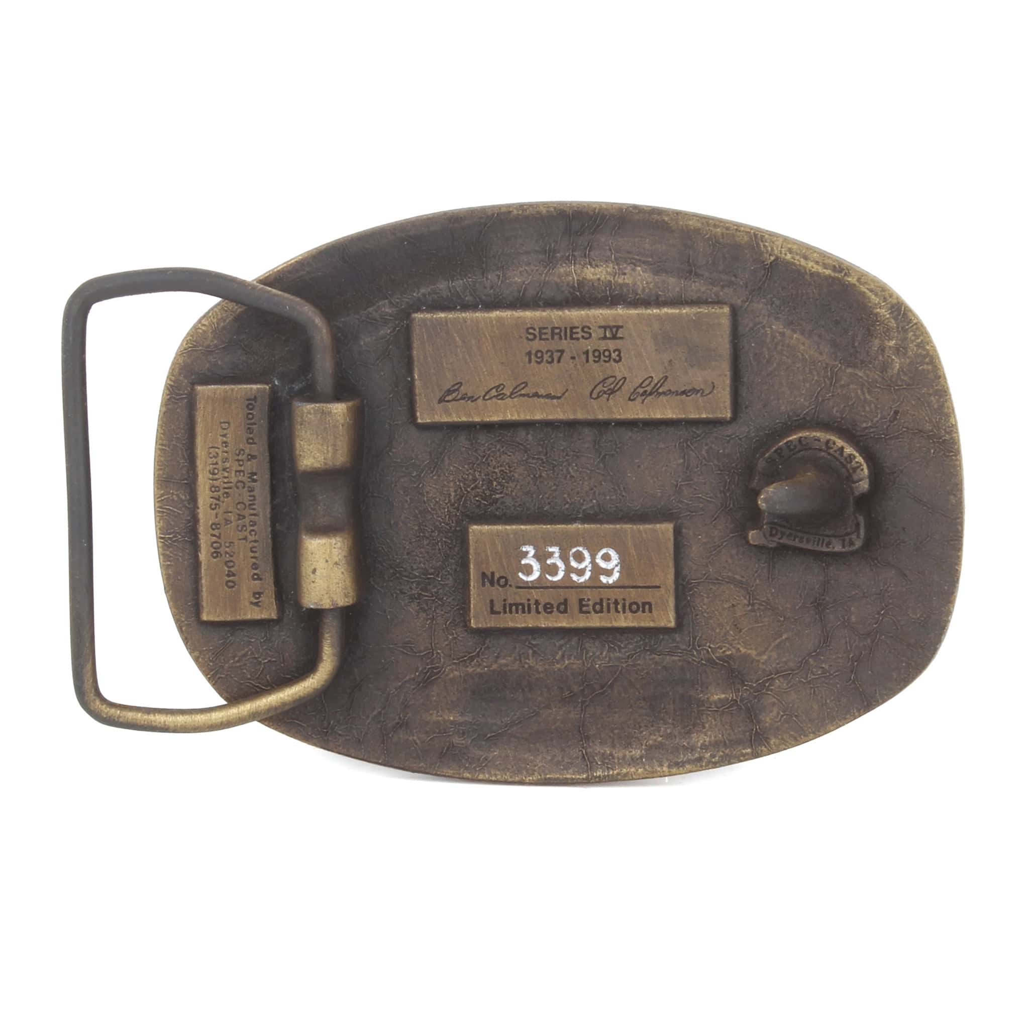 1993 TISCO Tractor Implement Supply Co 56 years LE Belt Buckle by SpecCast - Image 2