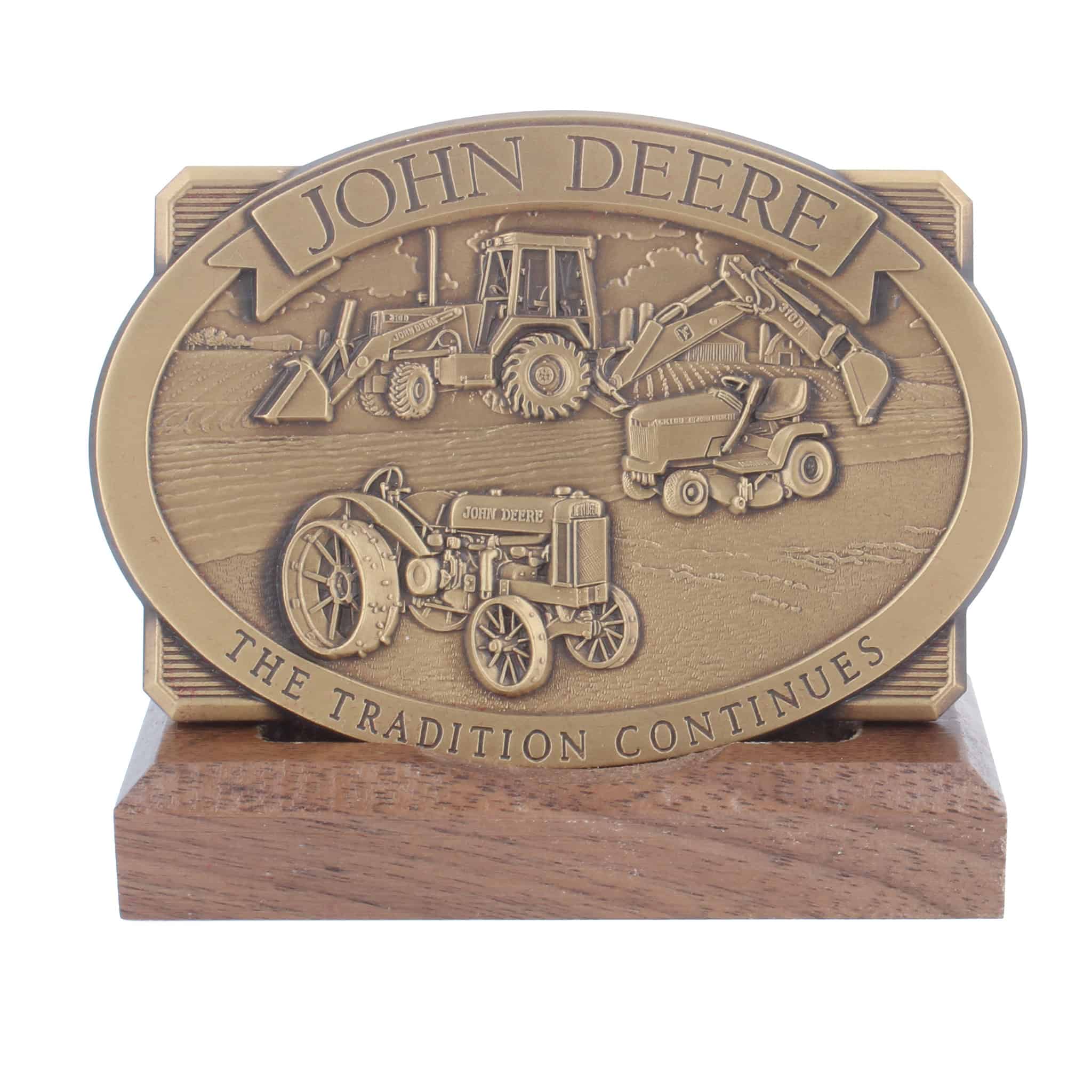 1998 John Deere Industrial Calendar Medallion, BI Tractor, 310 Backhoe Loader & LX188 Lawnmower - Image 2