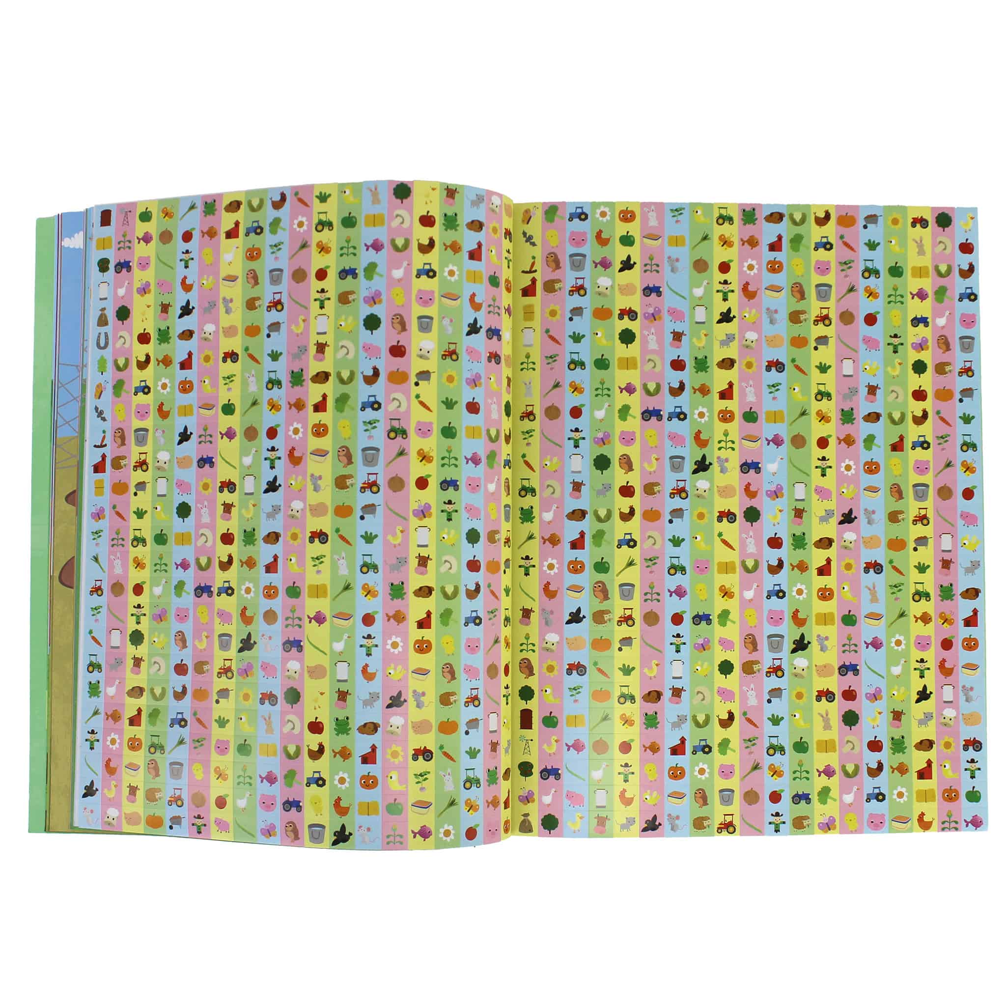 2000 Stickers Busy Farm Activity Book - Image 4