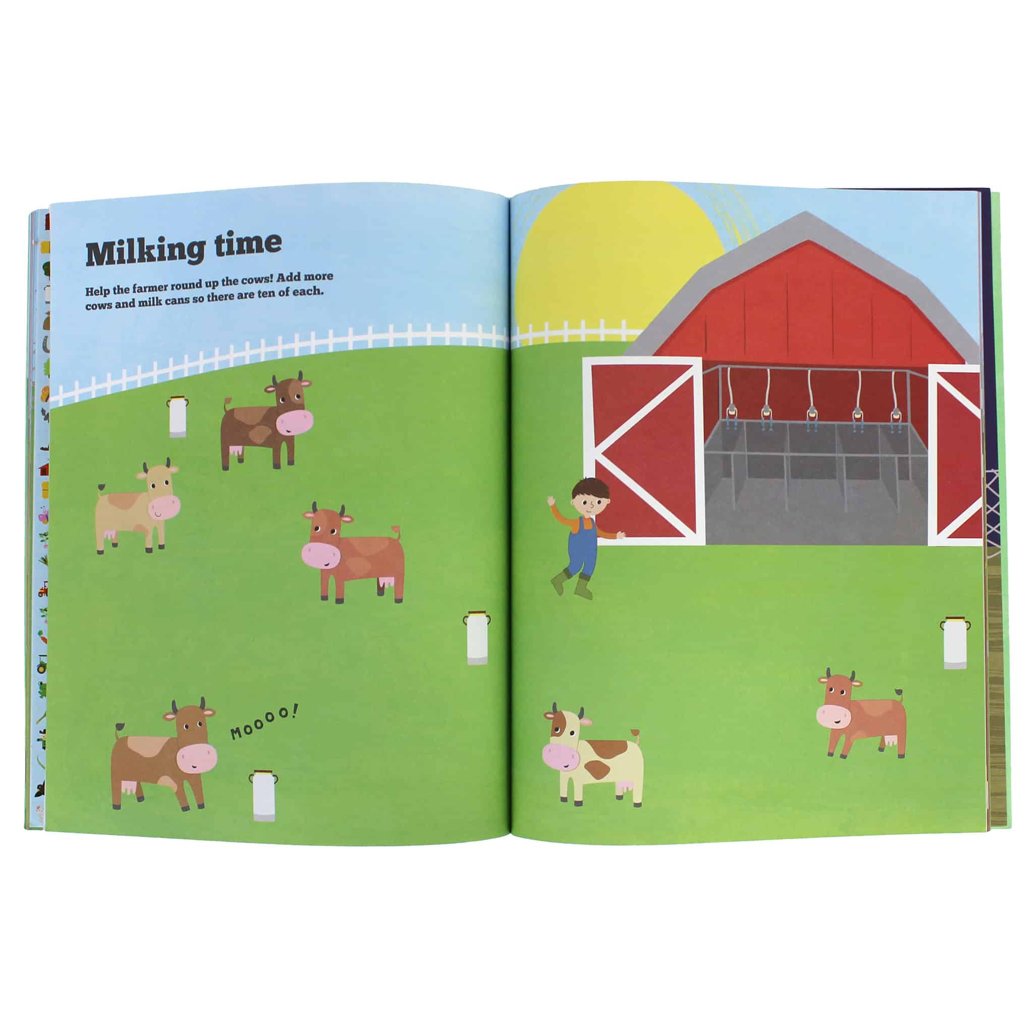 2000 Stickers Busy Farm Activity Book - Image 5