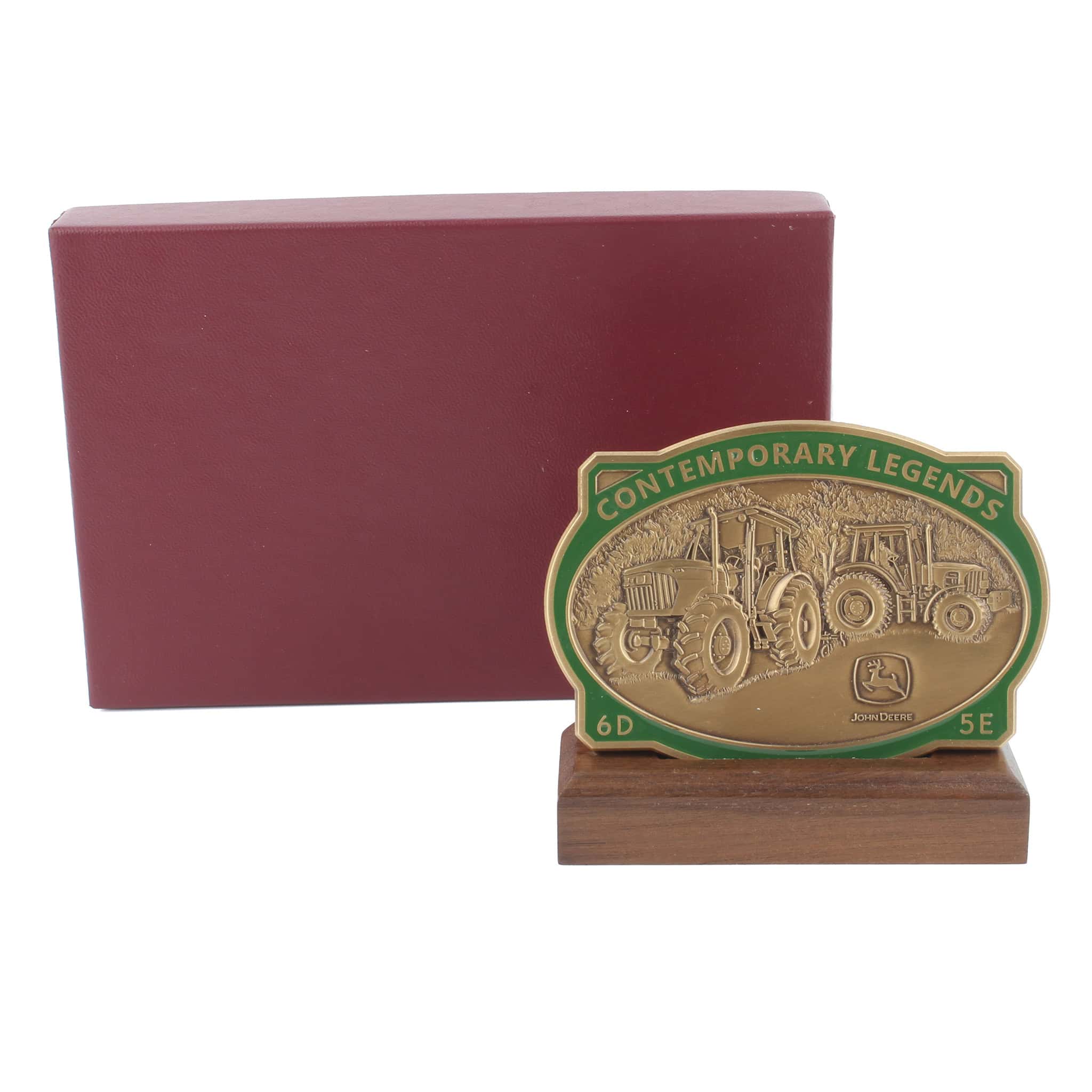 2010 John Deere Calendar Medallion, Contemporary Legend, 6D & 5E Tractor
