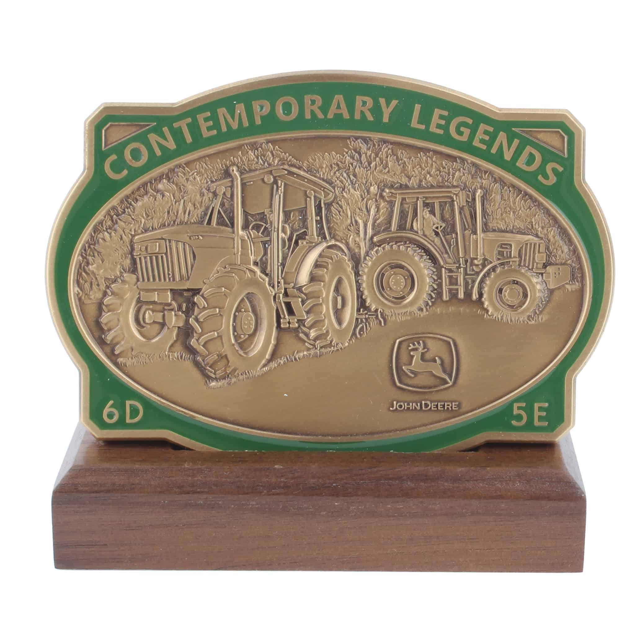 2010 John Deere Calendar Medallion, Contemporary Legend, 6D & 5E Tractor - Image 2