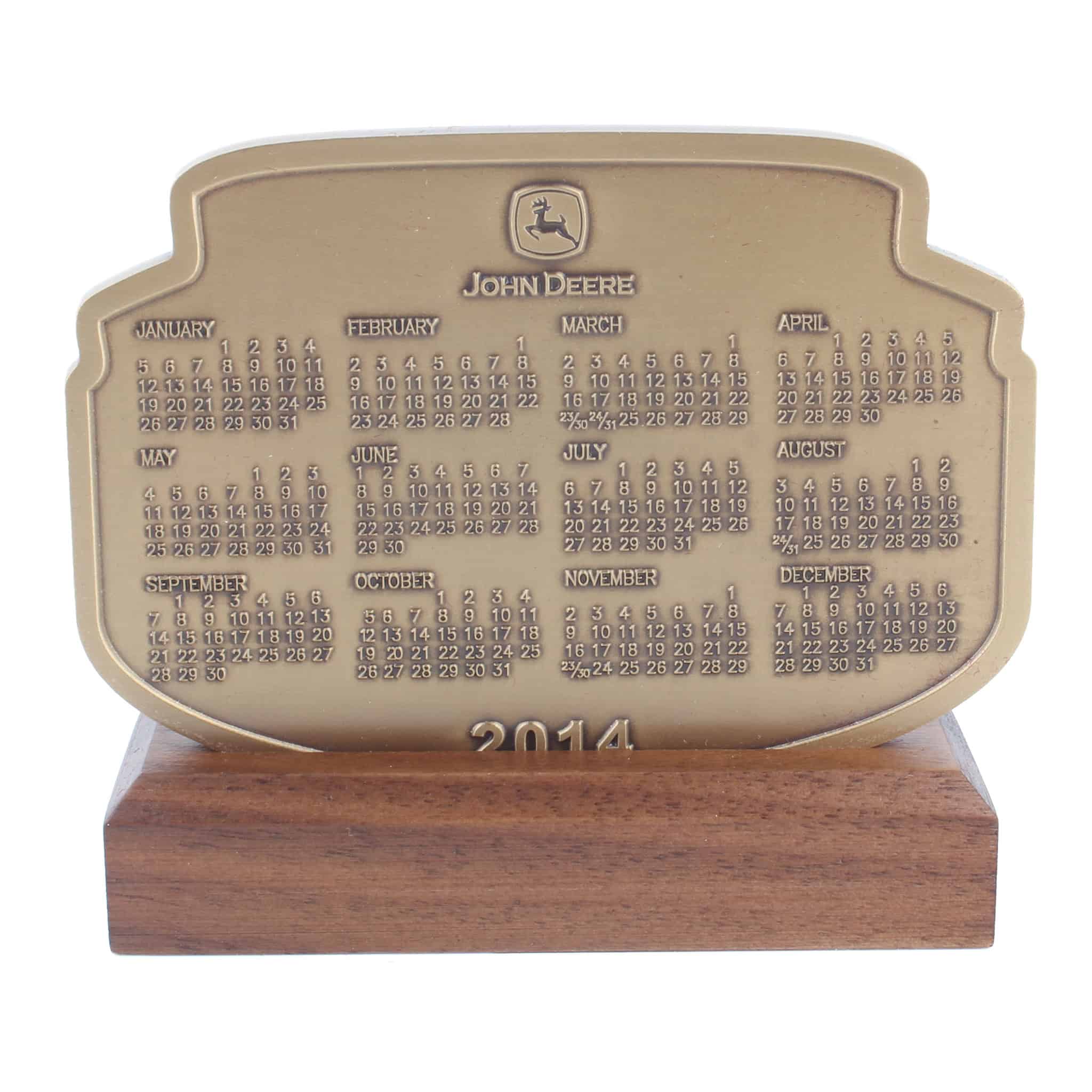 2014 John Deere Calendar Medallion, Continuing Excellence 8360R & 9560R Tractor - Image 3