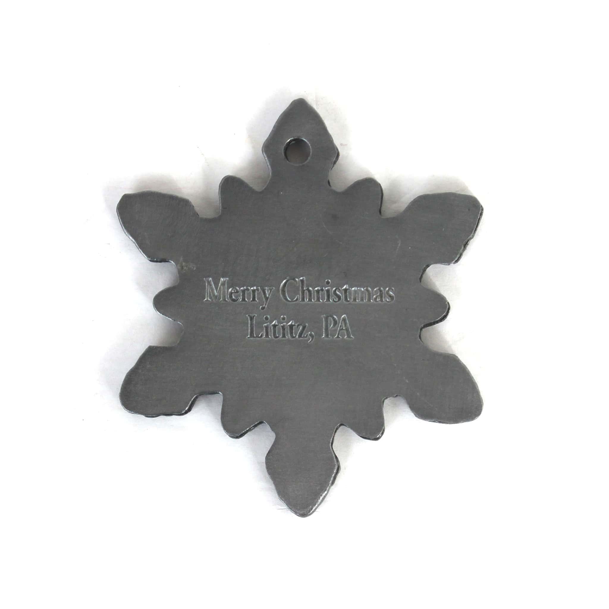 2022 Limited Edition Outback Toys Snowflake Ornament - Image 2