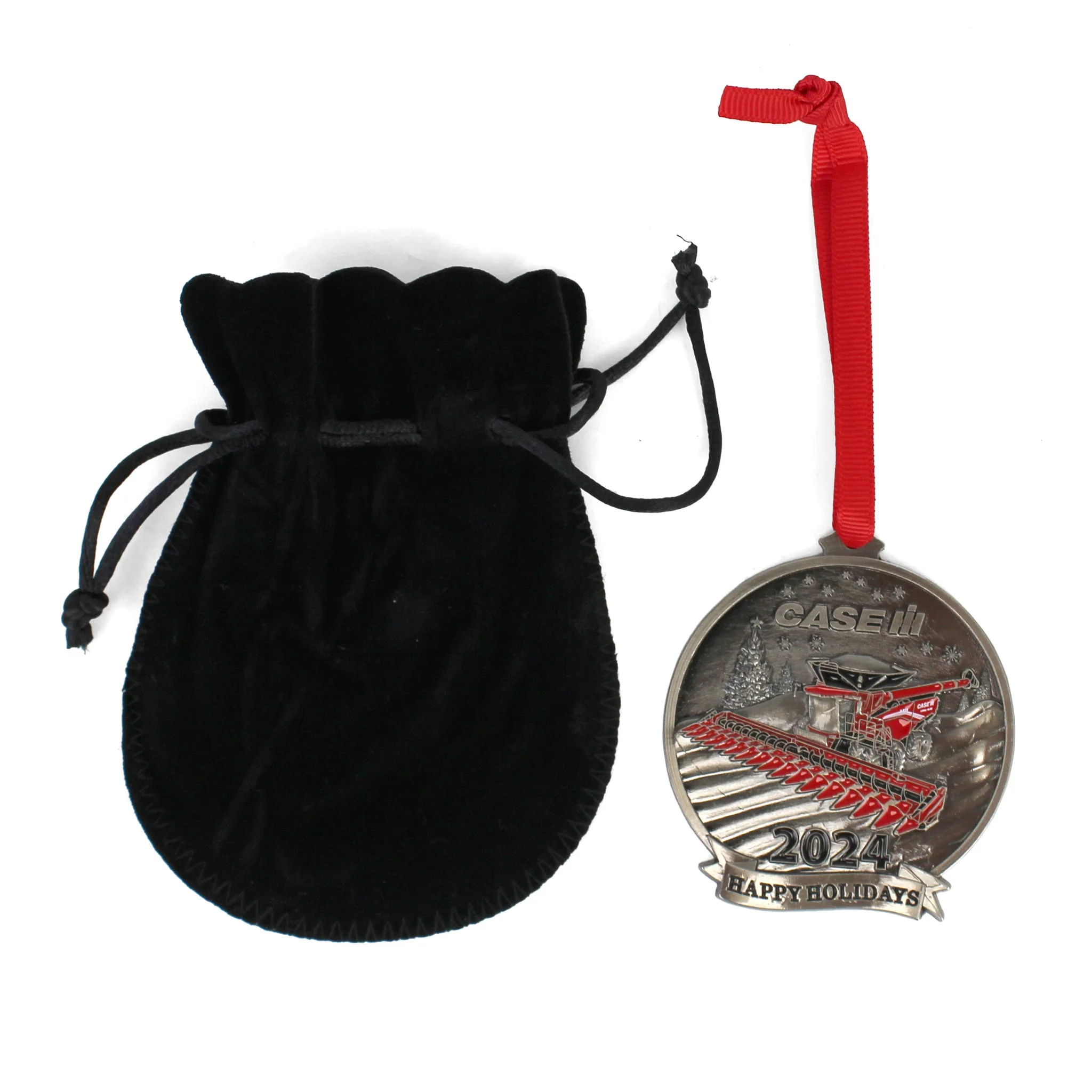 2024 Case IH AF11 Combine Ornament, #21 in Series - Image 3