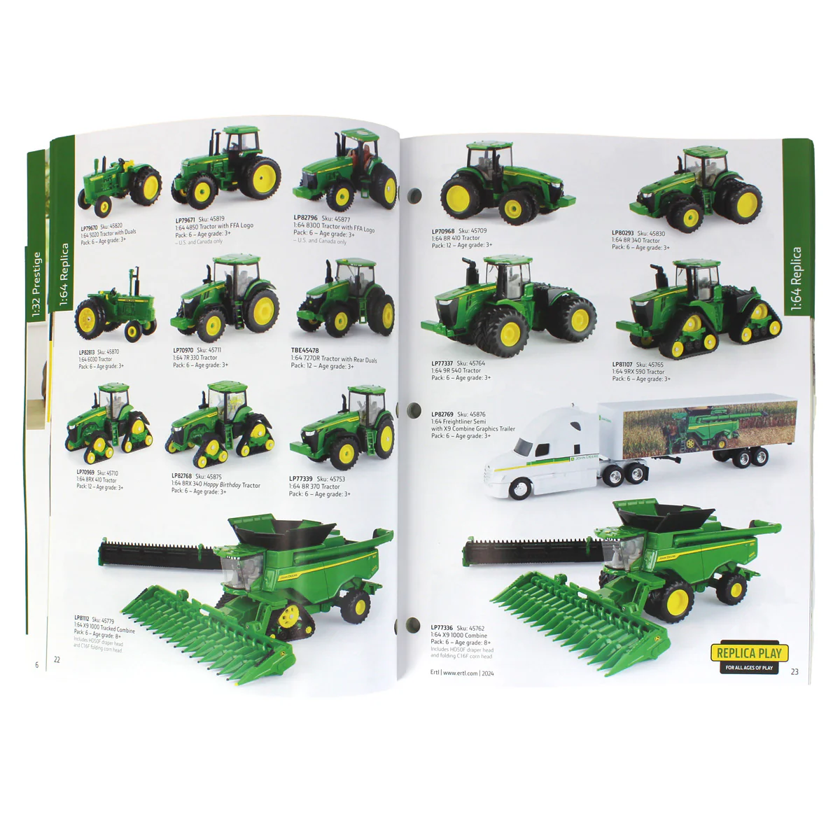 2024 ERTL John Deere Full Size Catalog - Image 2
